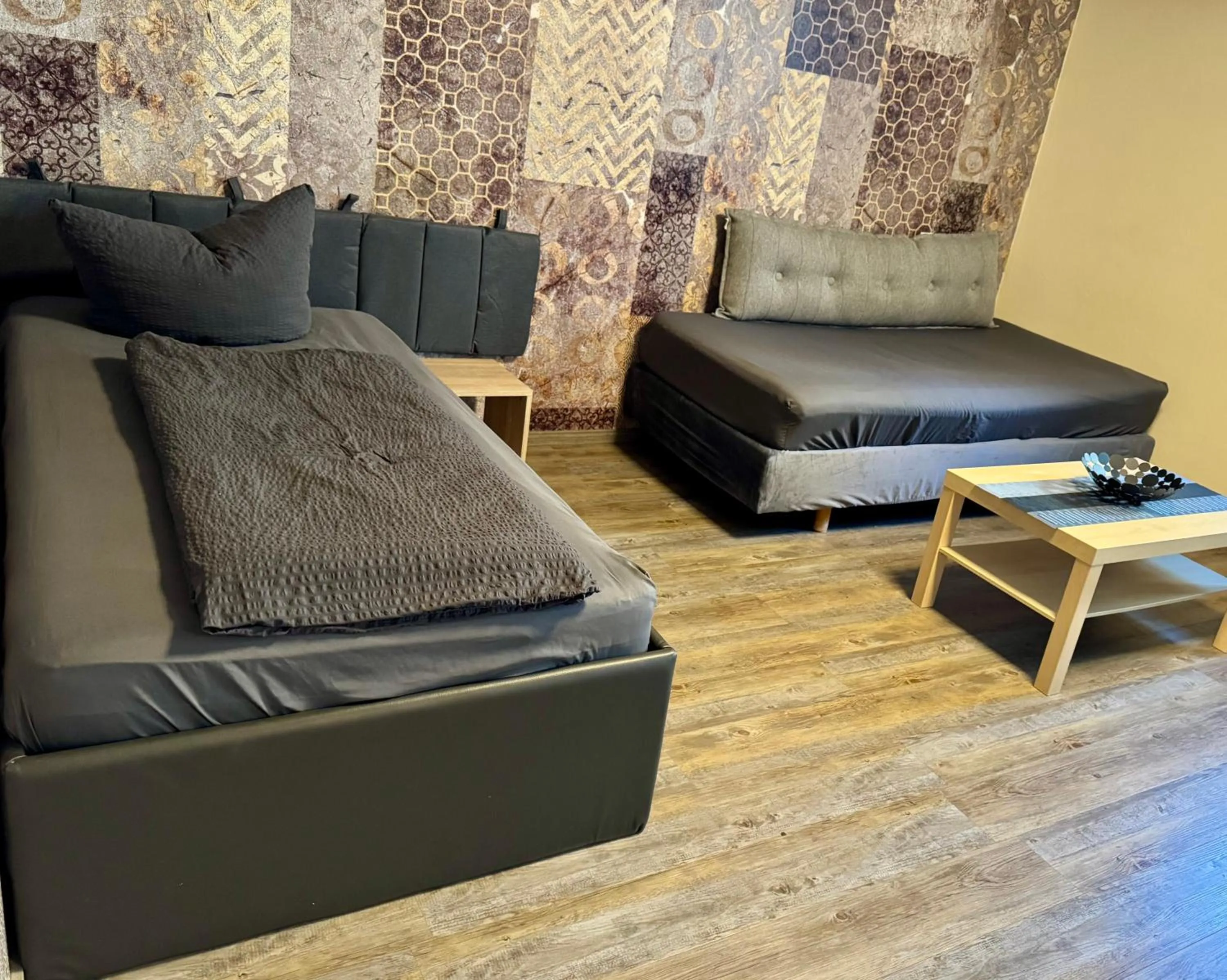 Seating area in Hotel Mythos "rooms with kitchenette- apartments with kitchen"