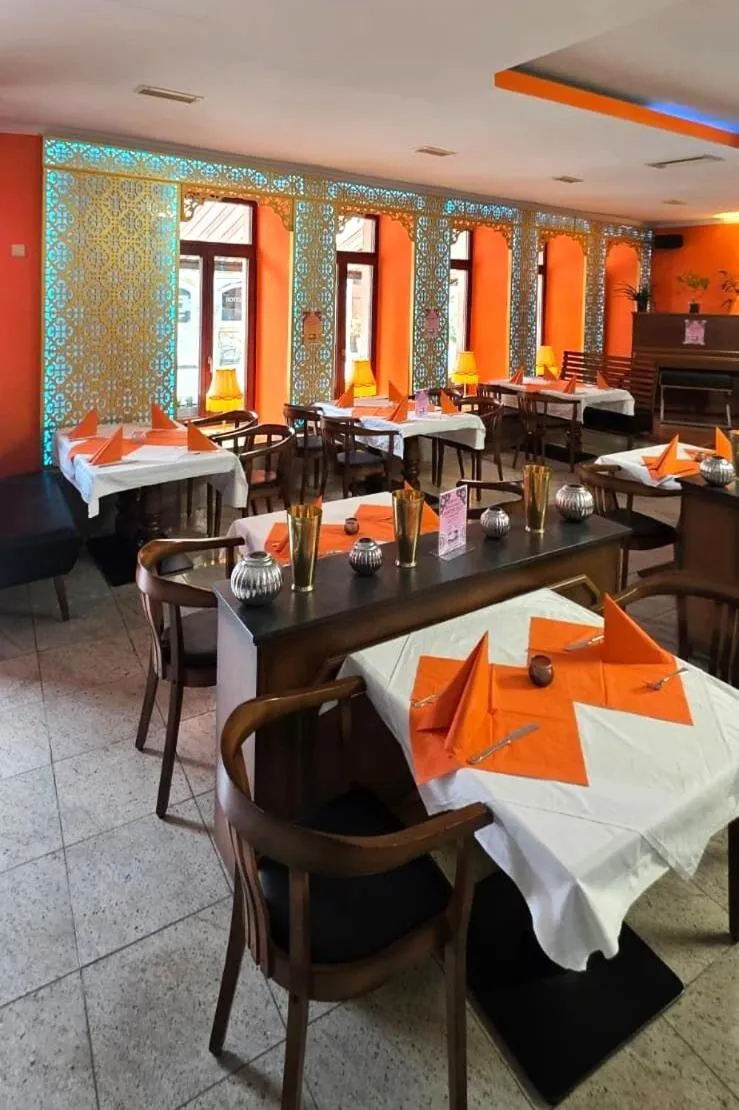 Restaurant/places to eat in Hotel Mythos "rooms with kitchenette- apartments with kitchen"