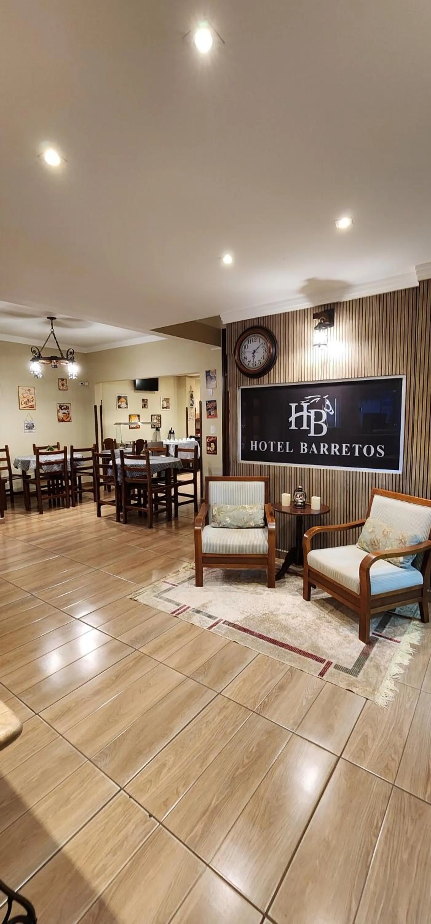 Living room in Hotel Barretos