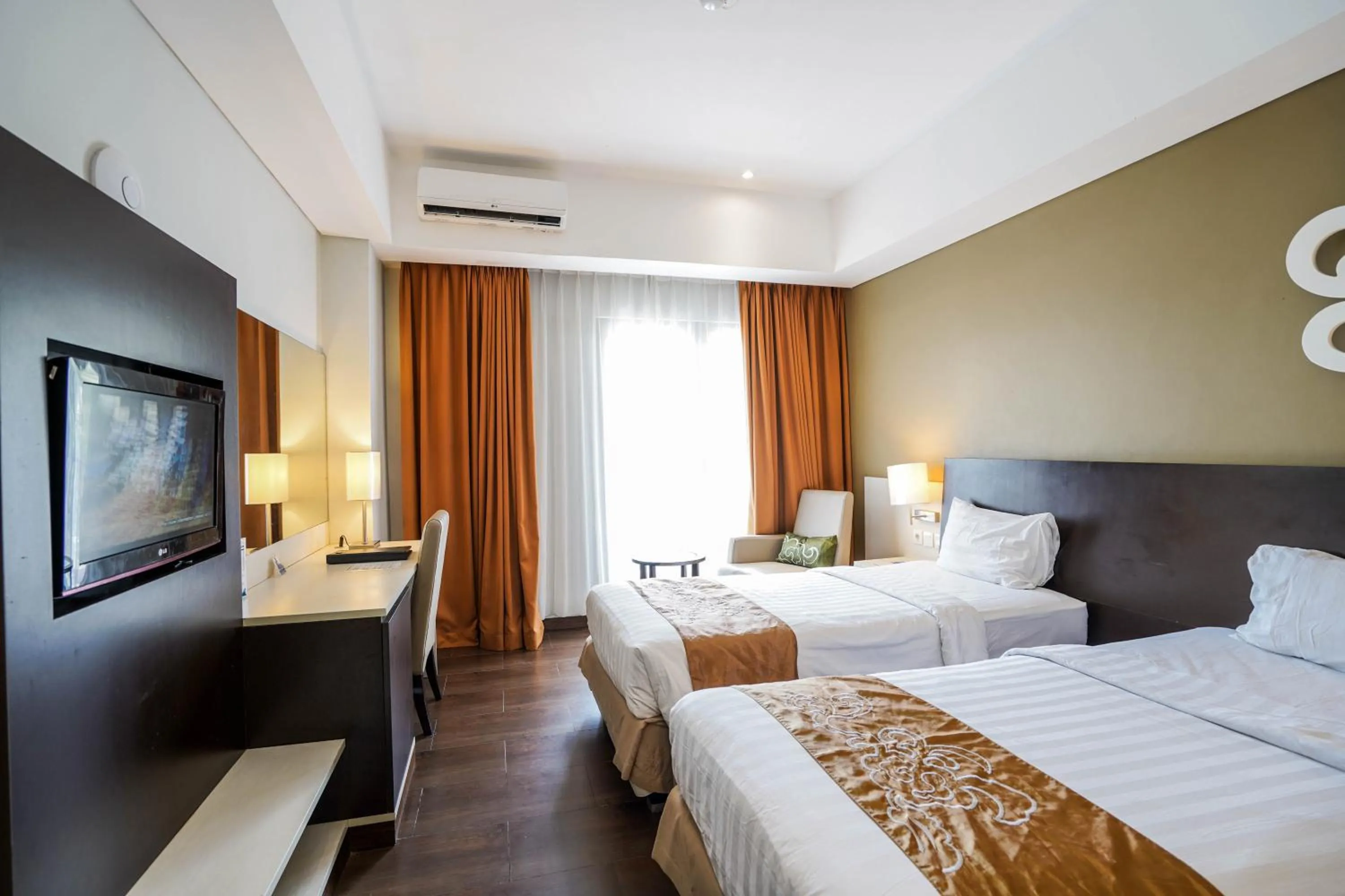 Bedroom, Bed in Soll Marina Hotel & Conference Center Bangka