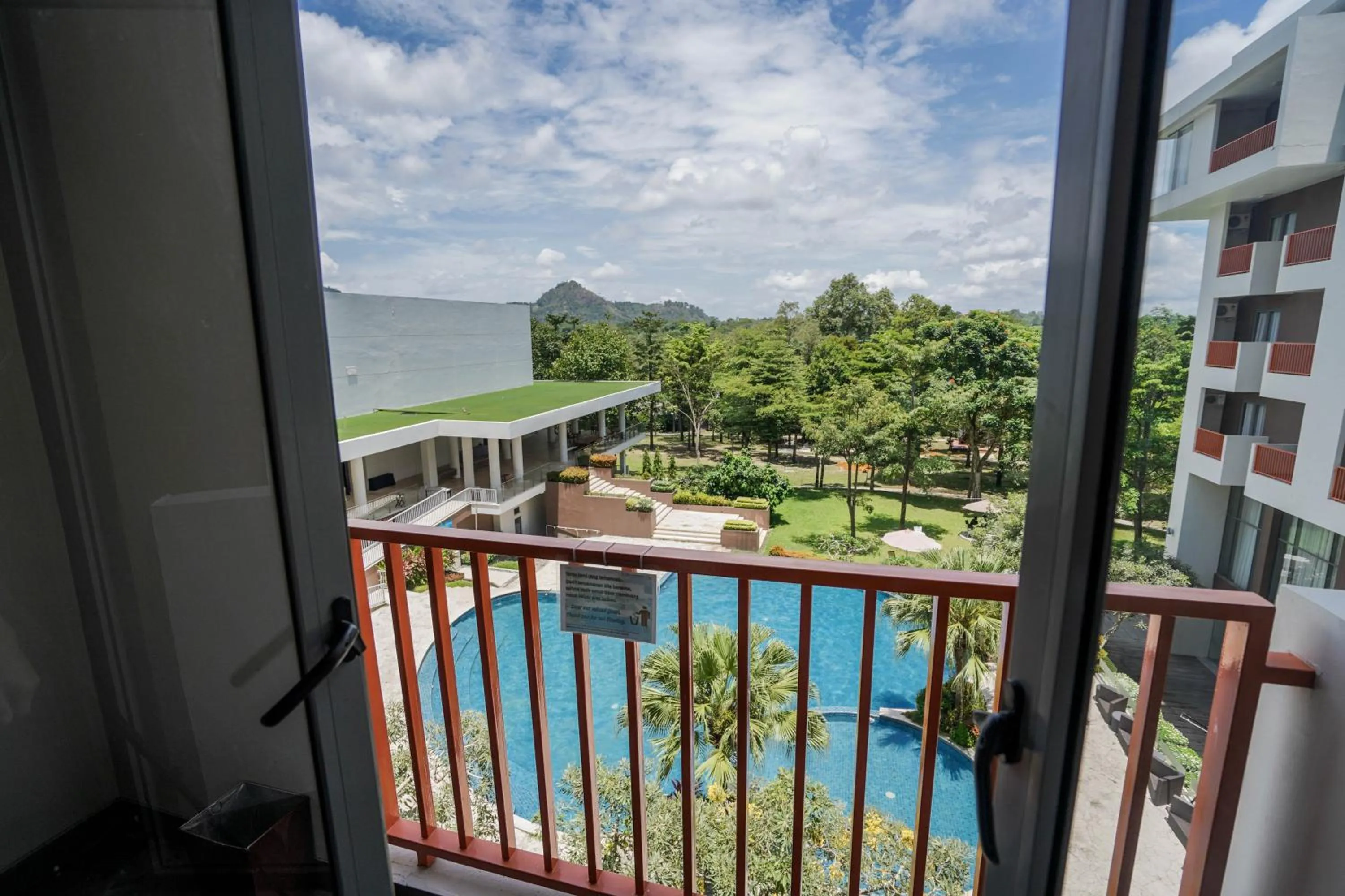 Balcony/Terrace in Soll Marina Hotel & Conference Center Bangka