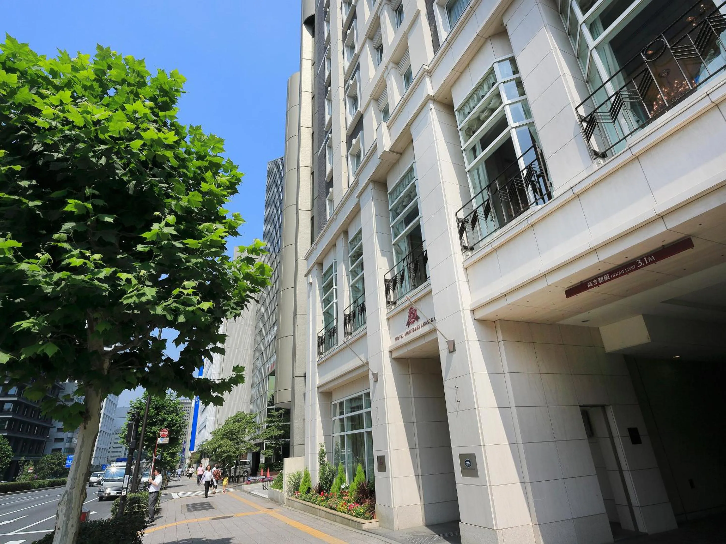 Facade/entrance in Hotel Monterey Akasaka