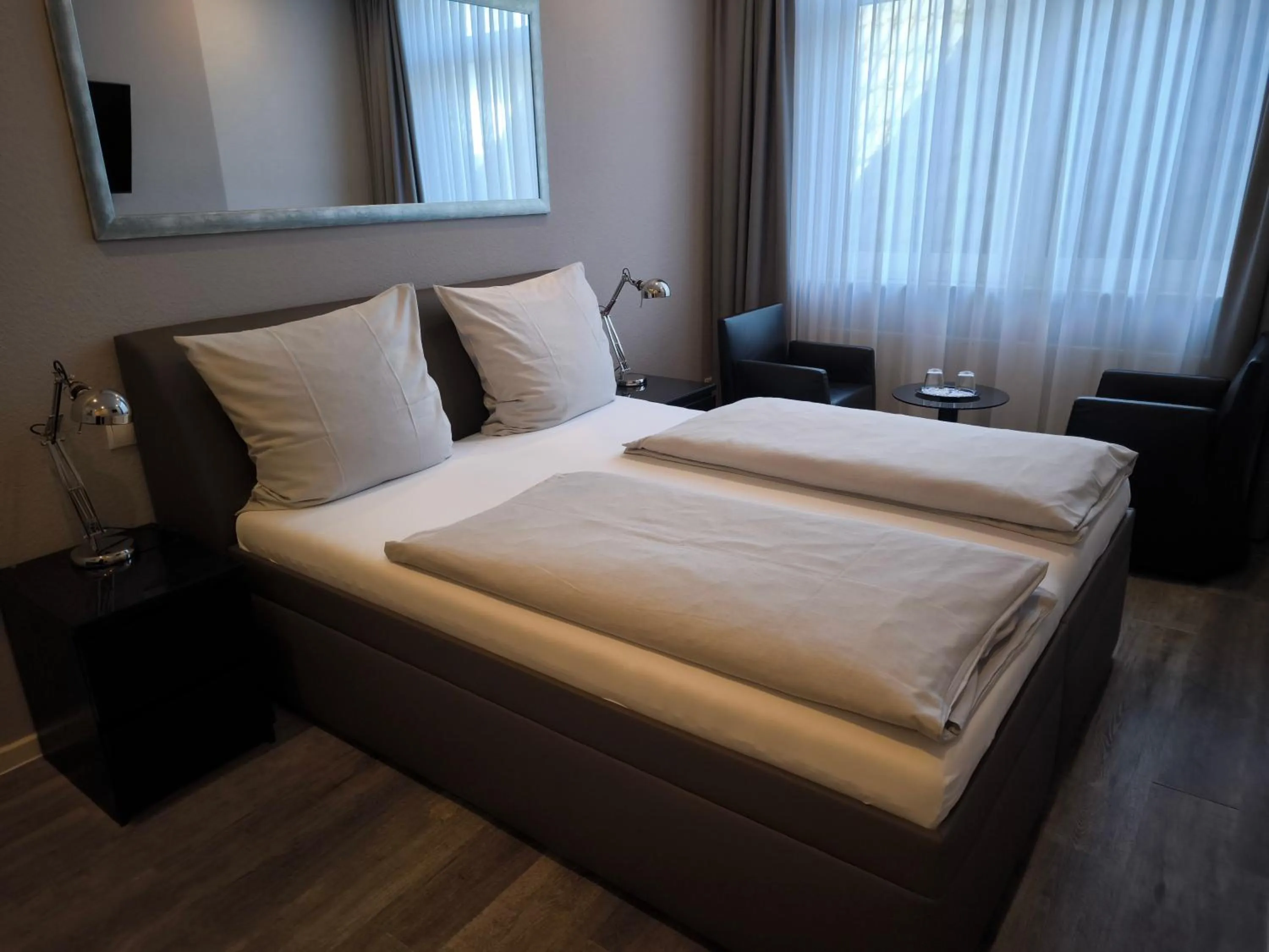 Bed in Hotel Meyer