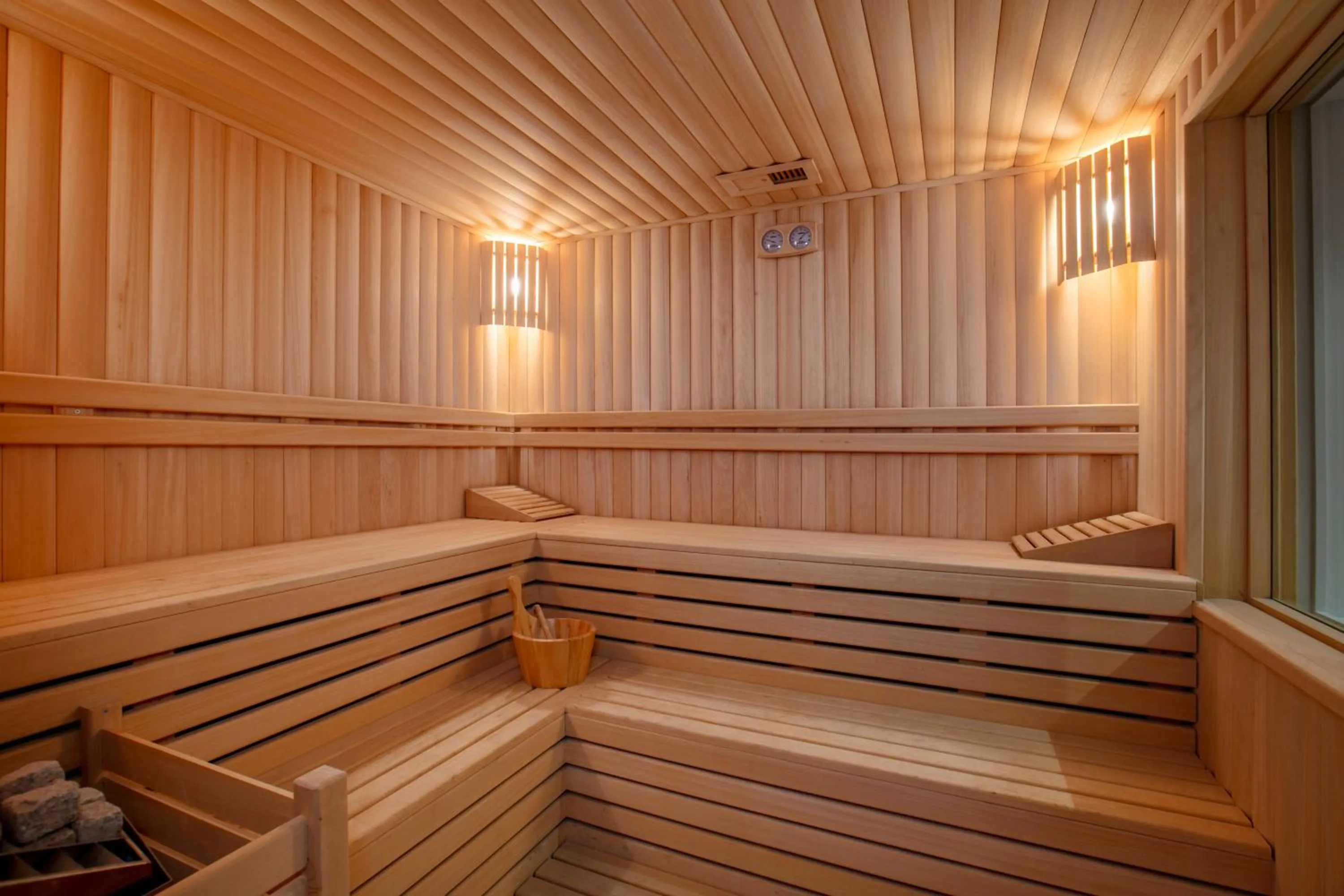 Sauna in Limak Eurasia Luxury Hotel
