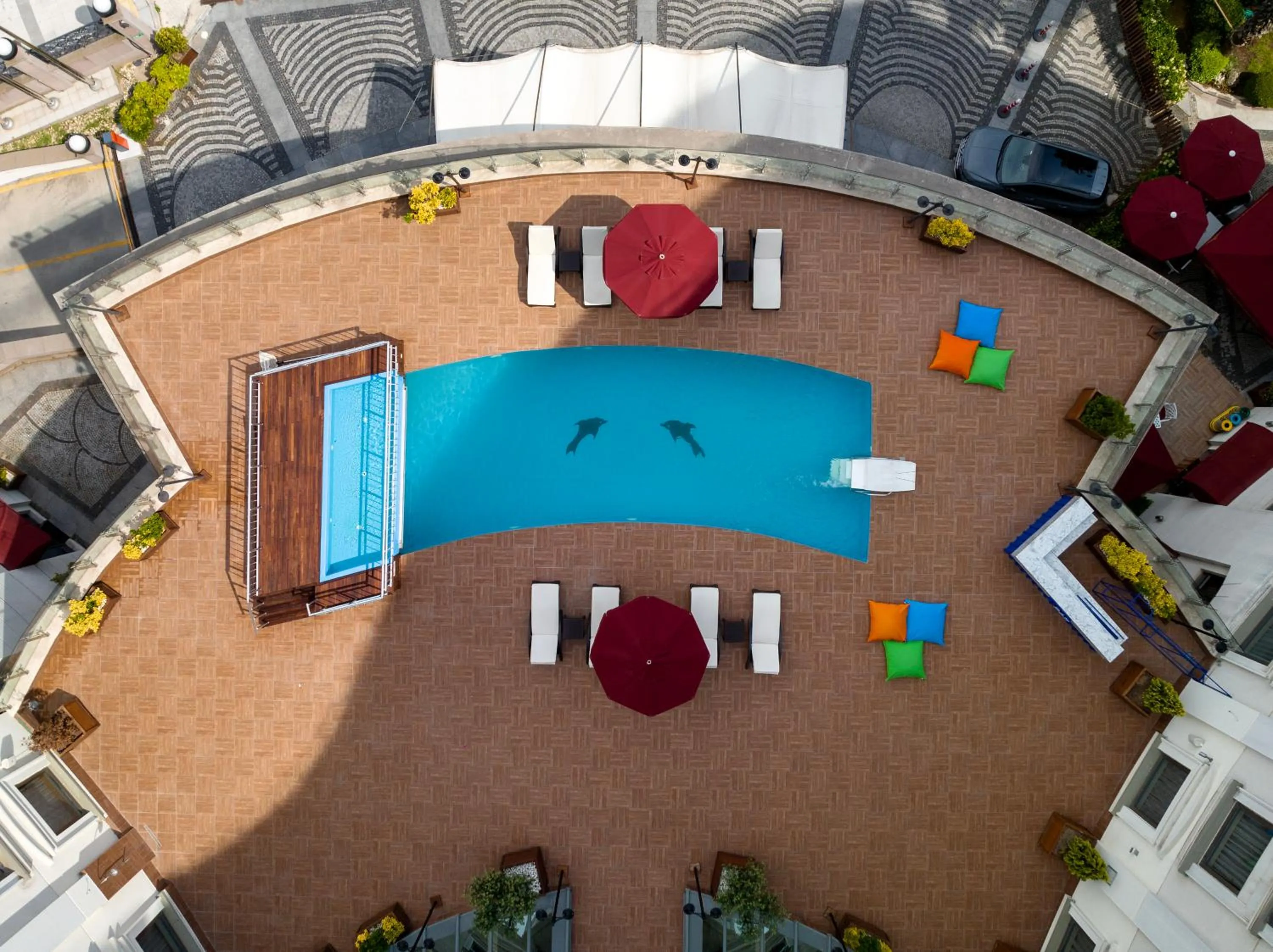 Pool view in Limak Eurasia Luxury Hotel