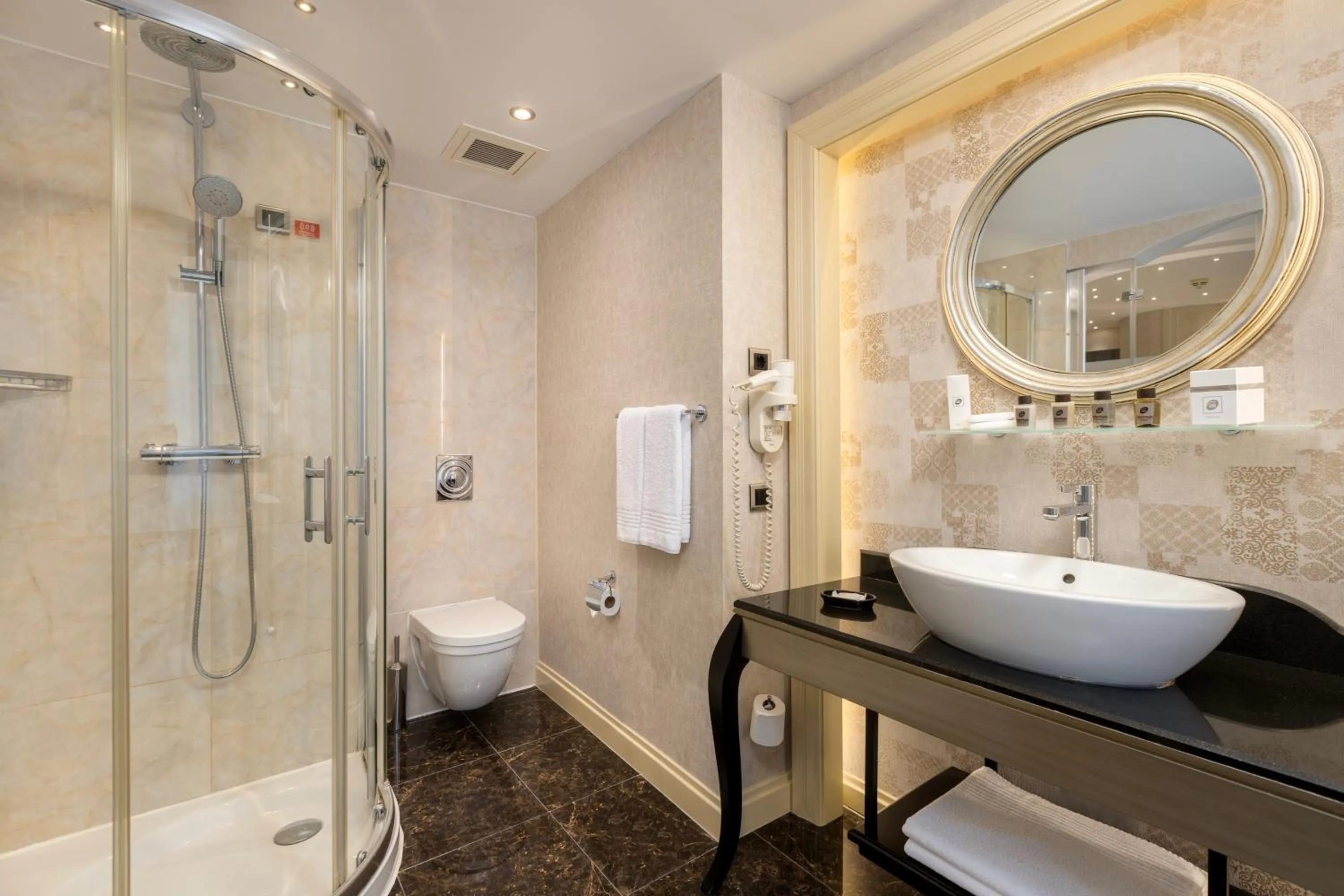 Shower in Limak Eurasia Luxury Hotel