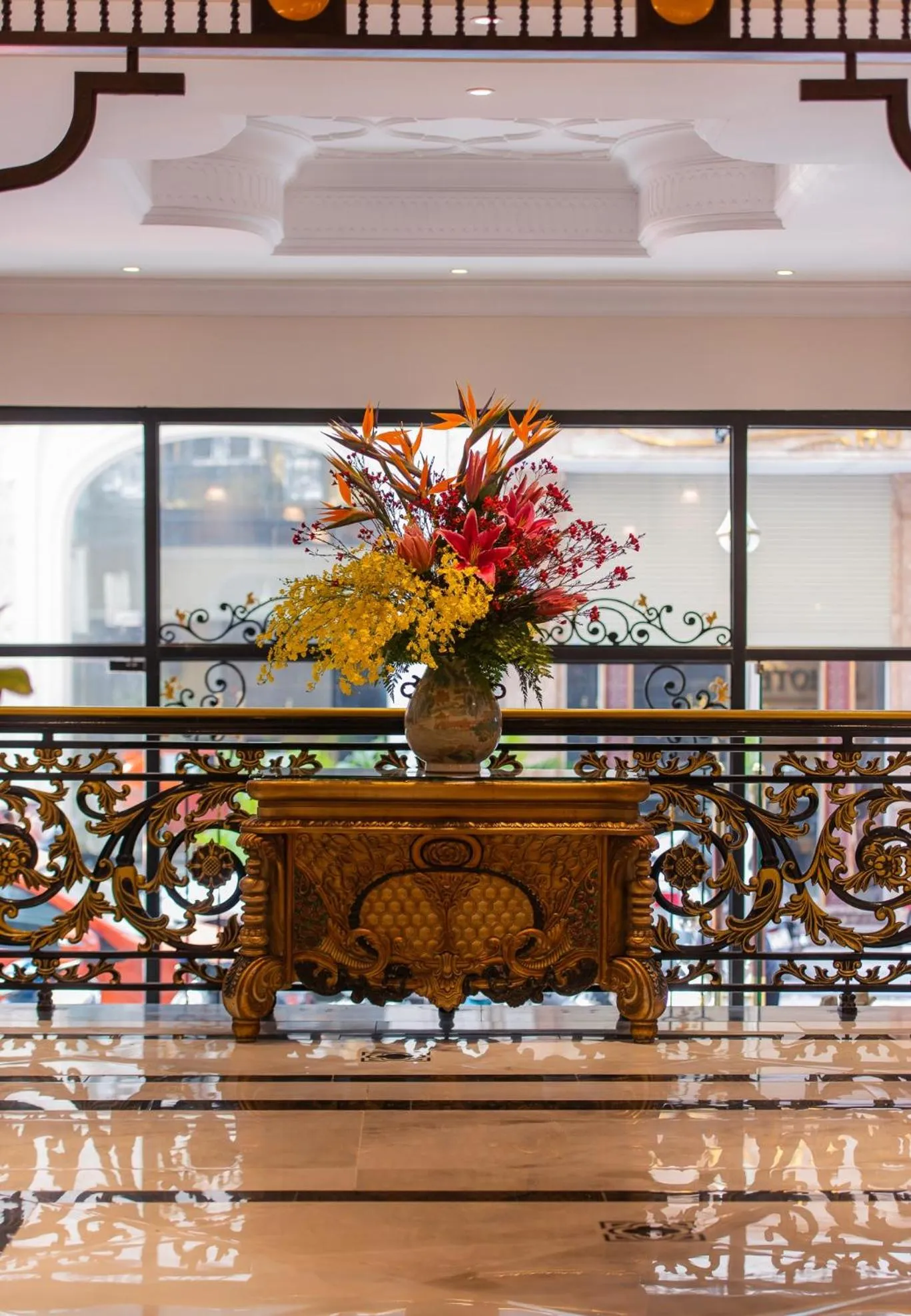 Lobby or reception in Hanoi Tirant Hotel