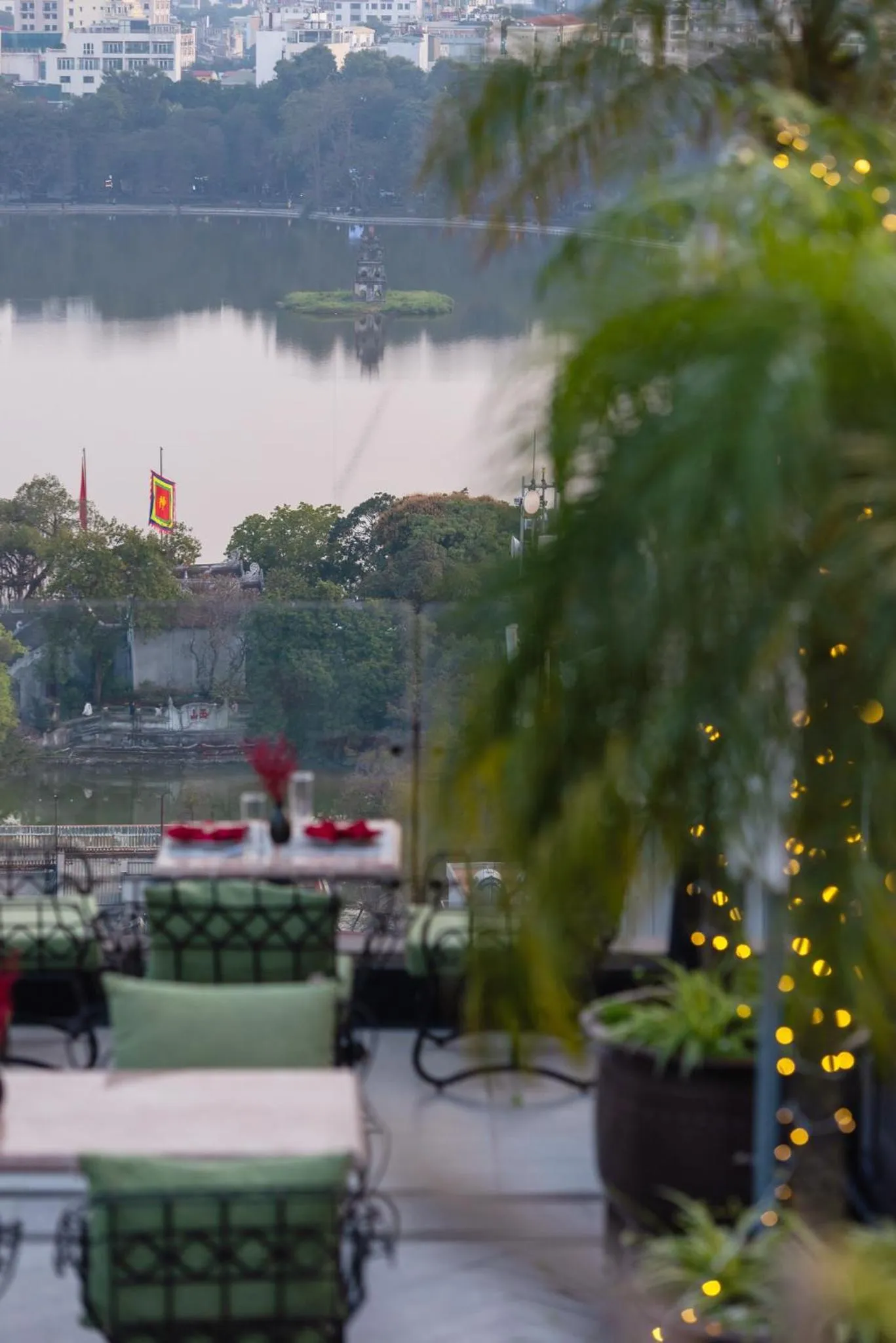 Lake view in Hanoi Tirant Hotel