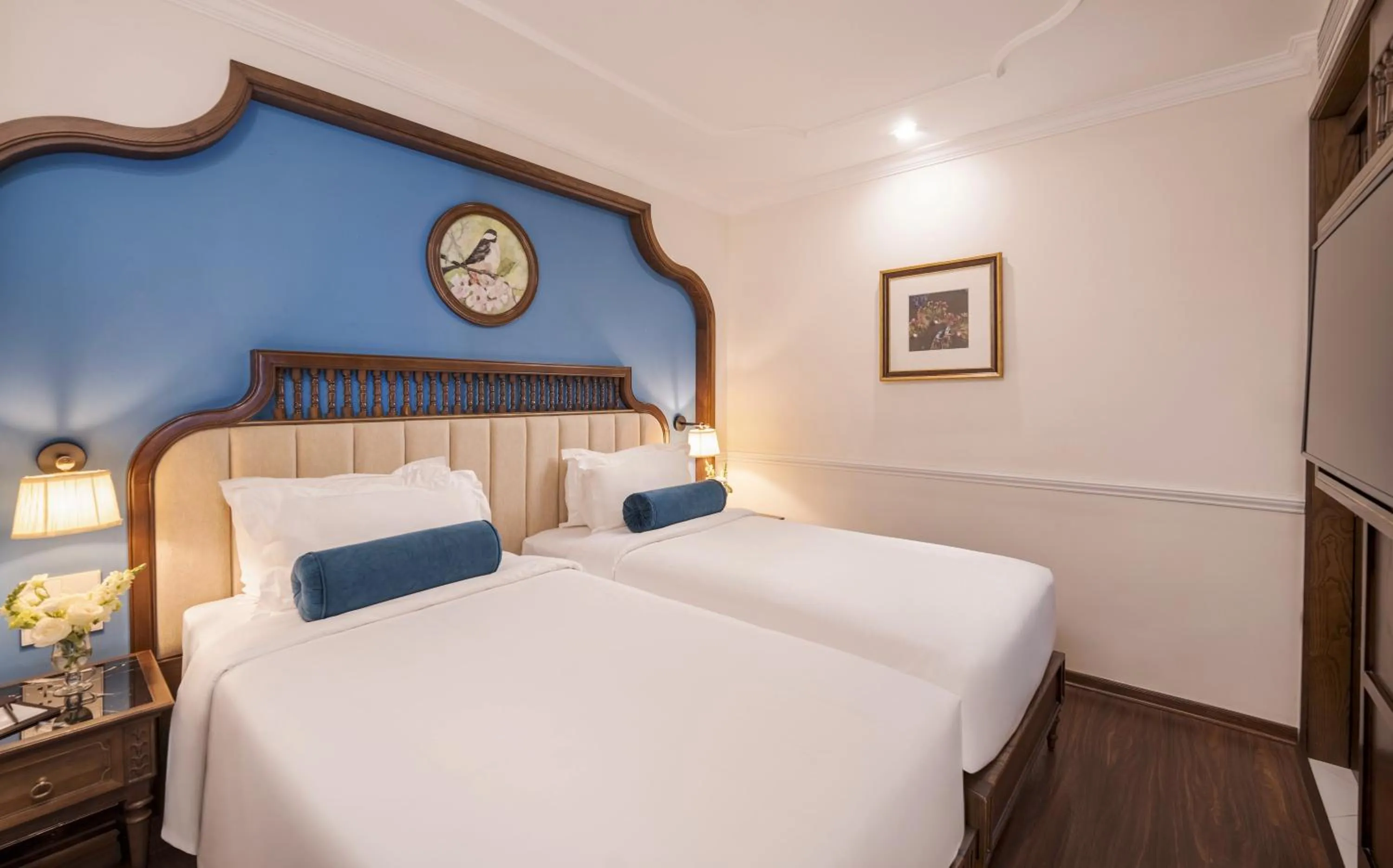 Bedroom, Bed in Hanoi Tirant Hotel