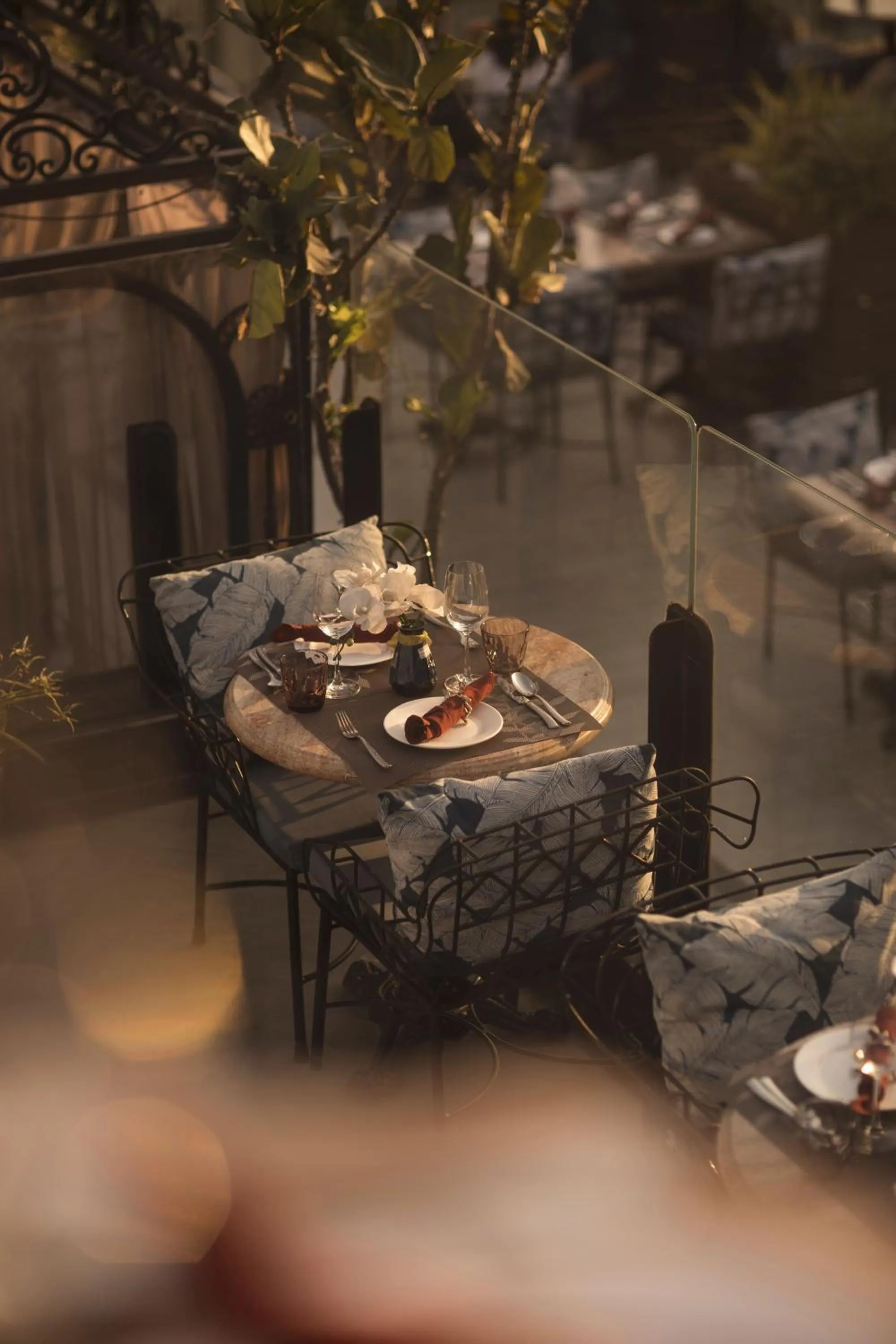 Patio in Hanoi Tirant Hotel