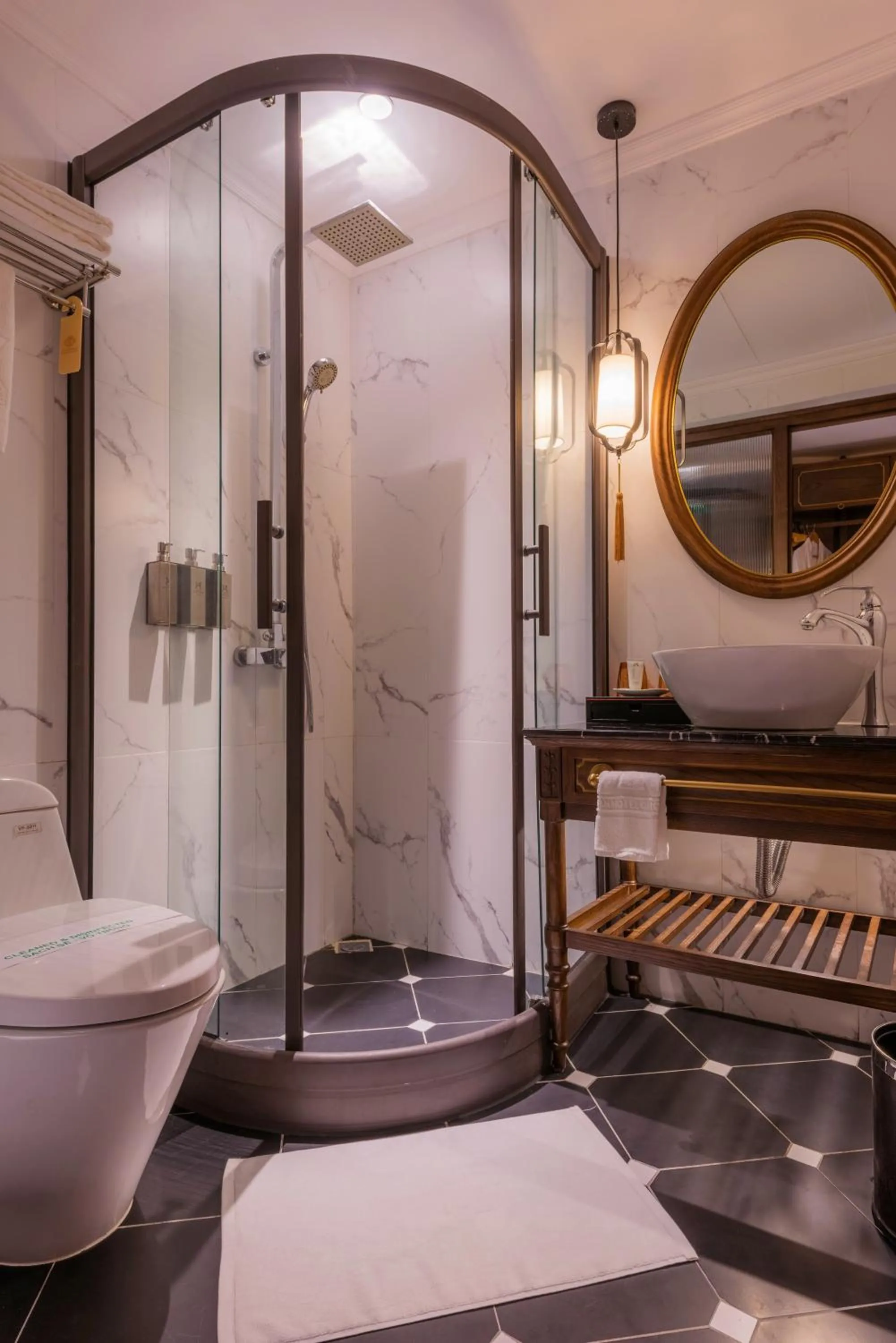 Bathroom in Hanoi Tirant Hotel