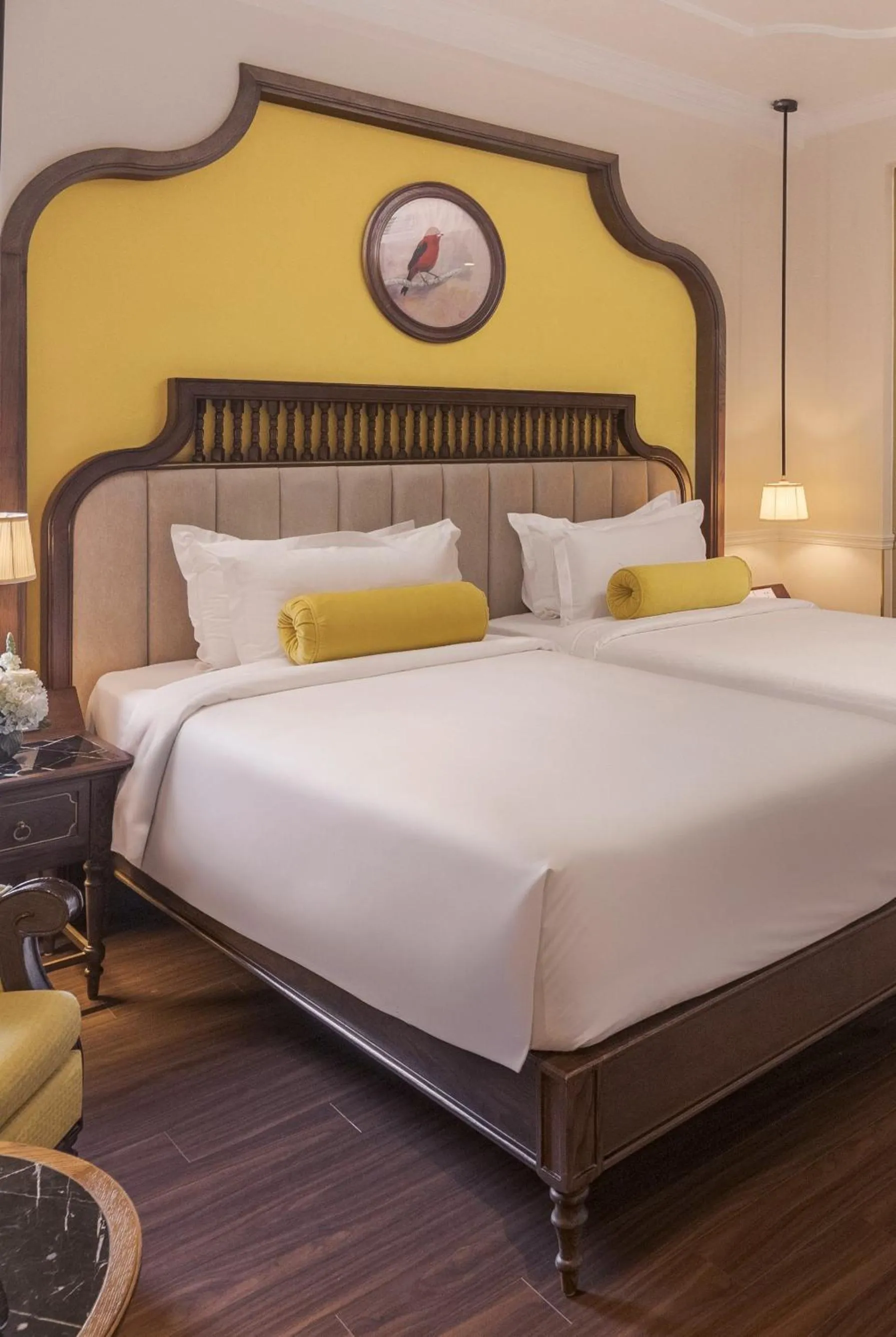 Bed in Hanoi Tirant Hotel