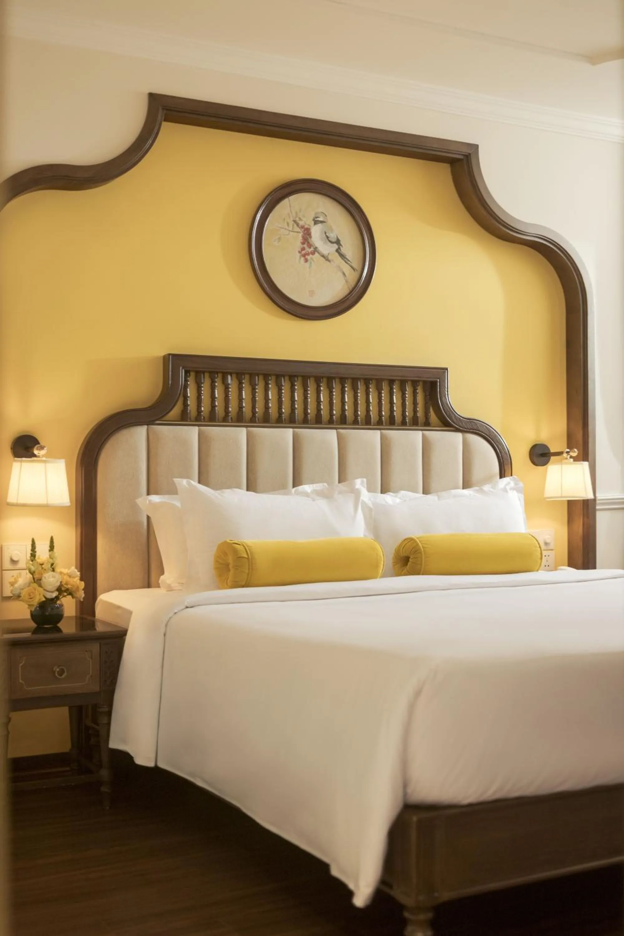 Bed in Hanoi Tirant Hotel