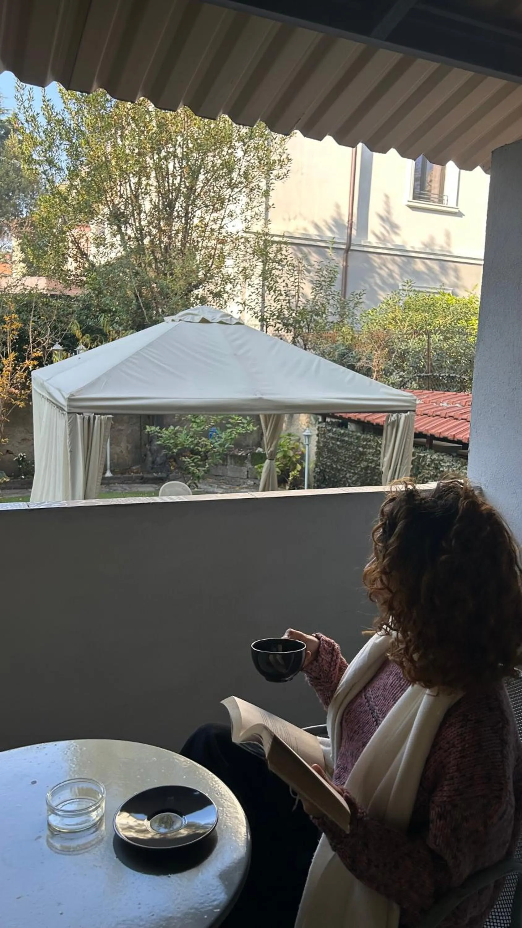 Balcony/Terrace in Boutique Hotel Calais Milano