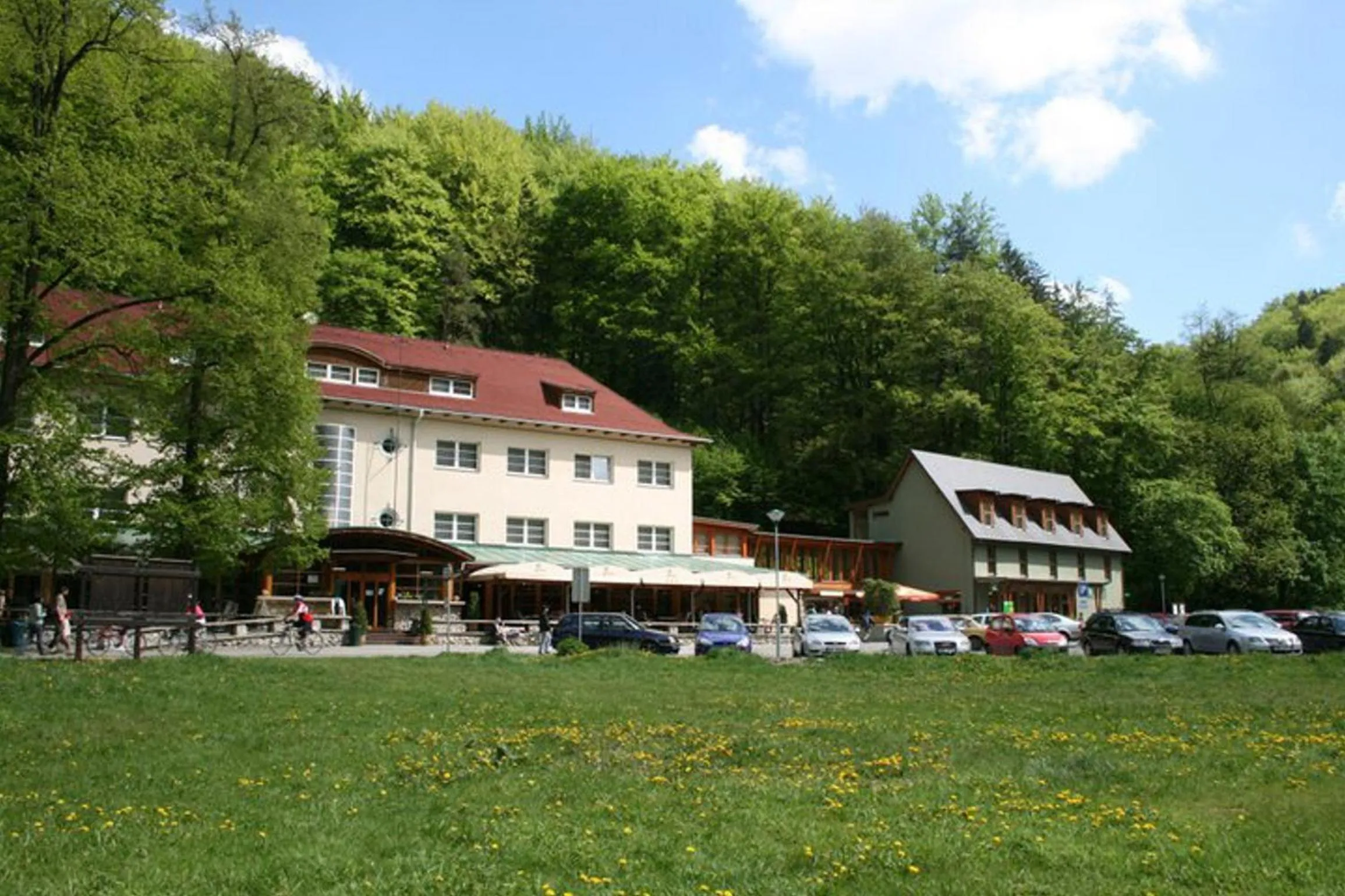 Facade/entrance in Hotel Skalní Mlýn