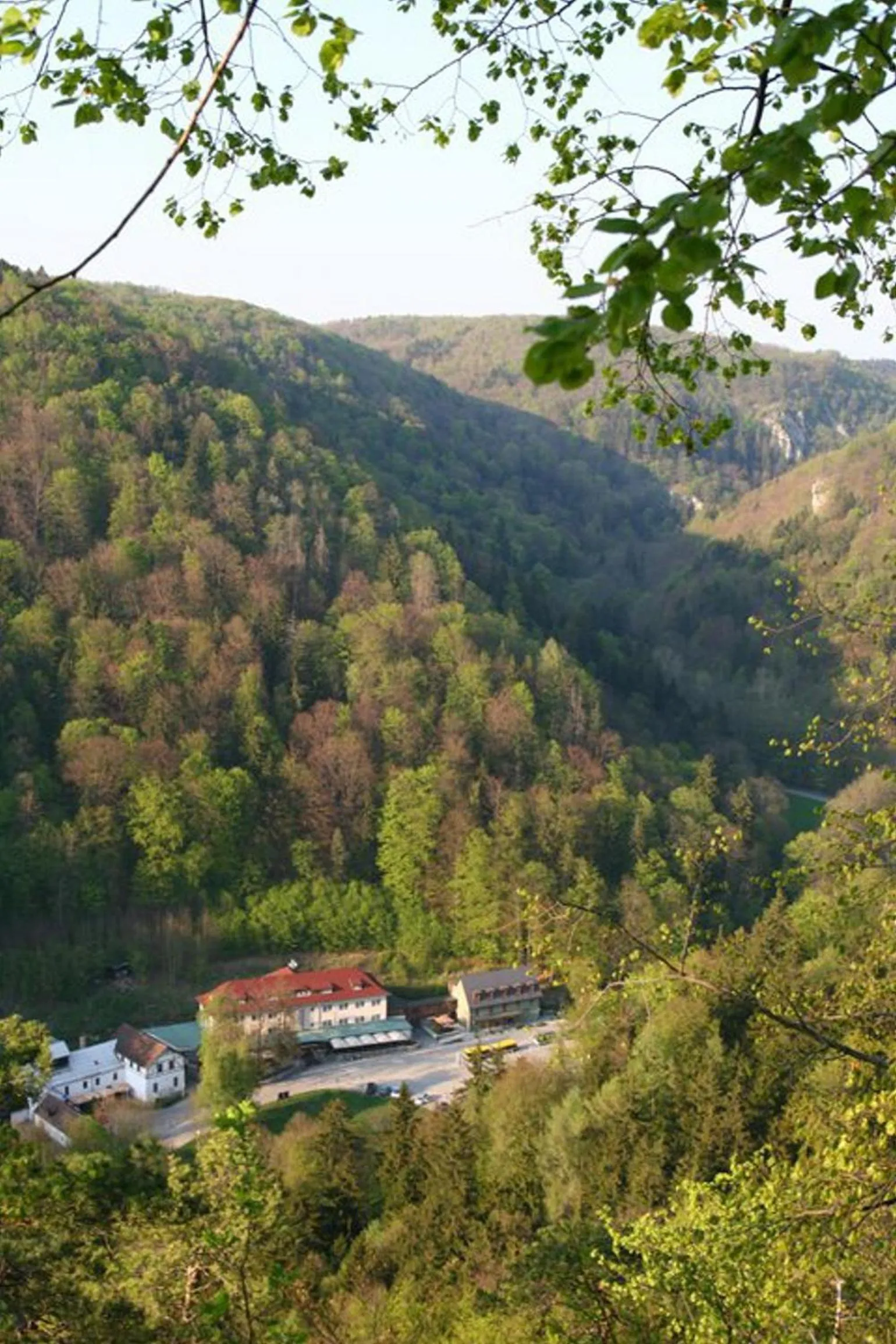 Bird's eye view in Hotel Skalní Mlýn