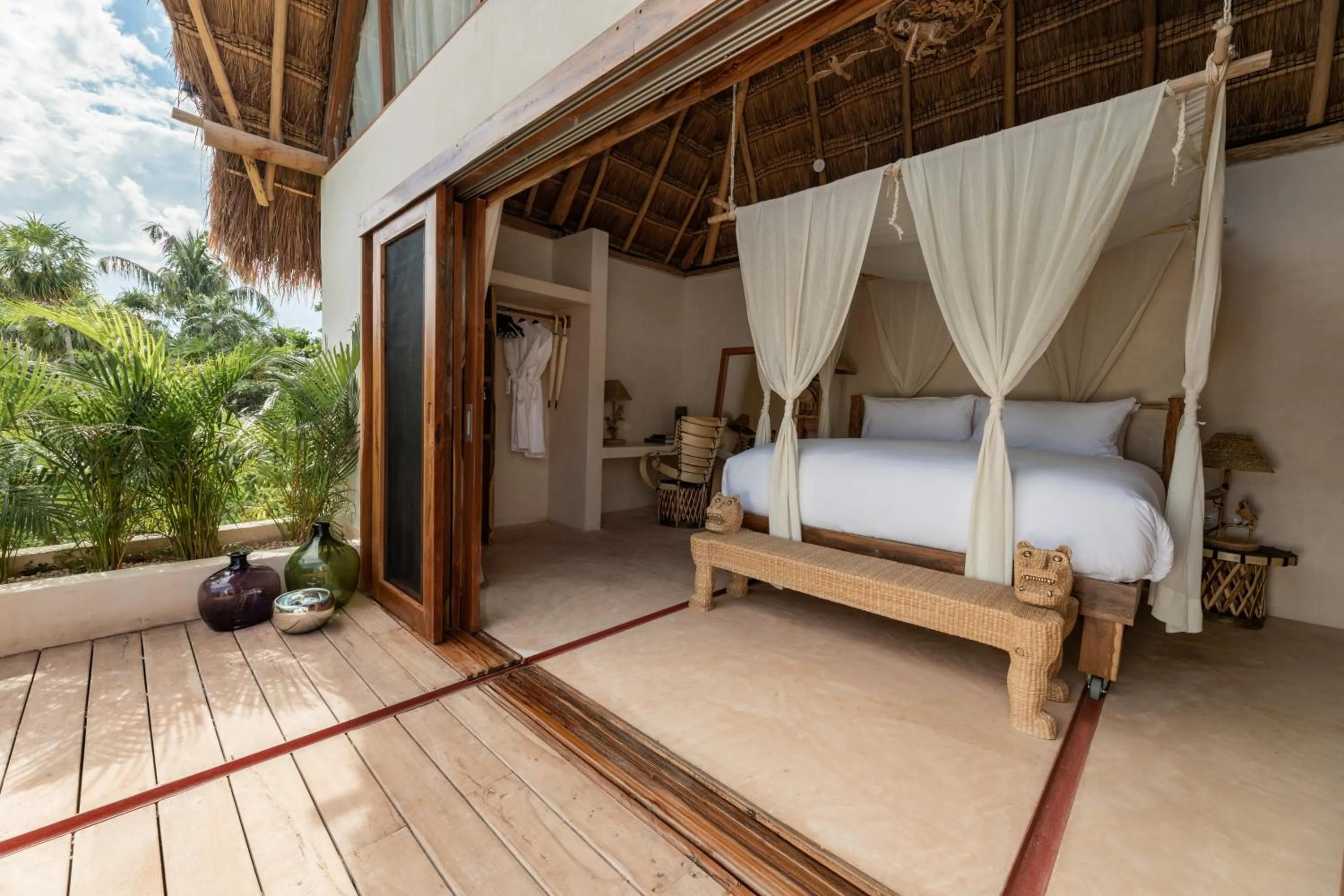 Bed in La Valise Tulum, Member of Small Luxury Hotels