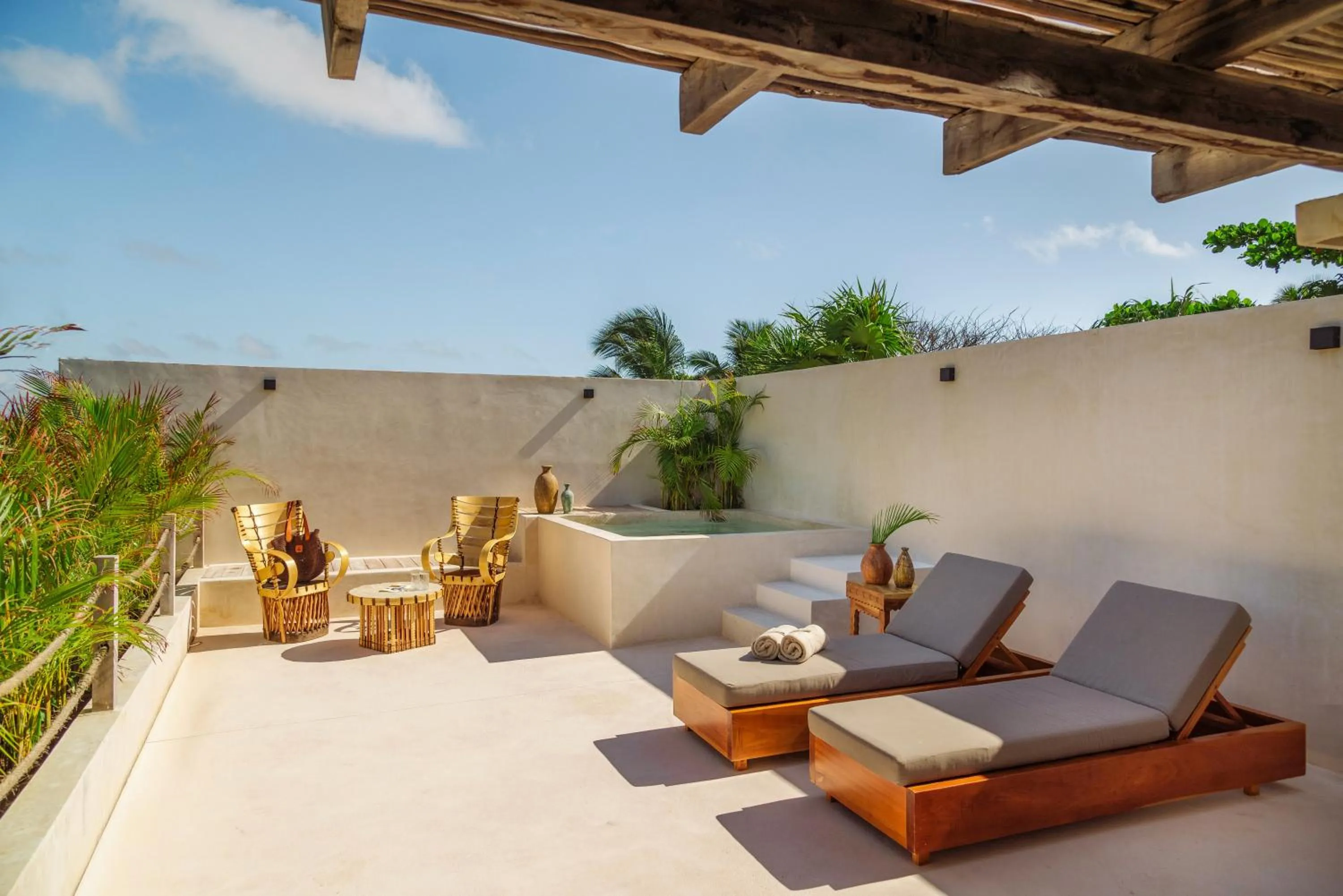 Balcony/Terrace in La Valise Tulum, Member of Small Luxury Hotels
