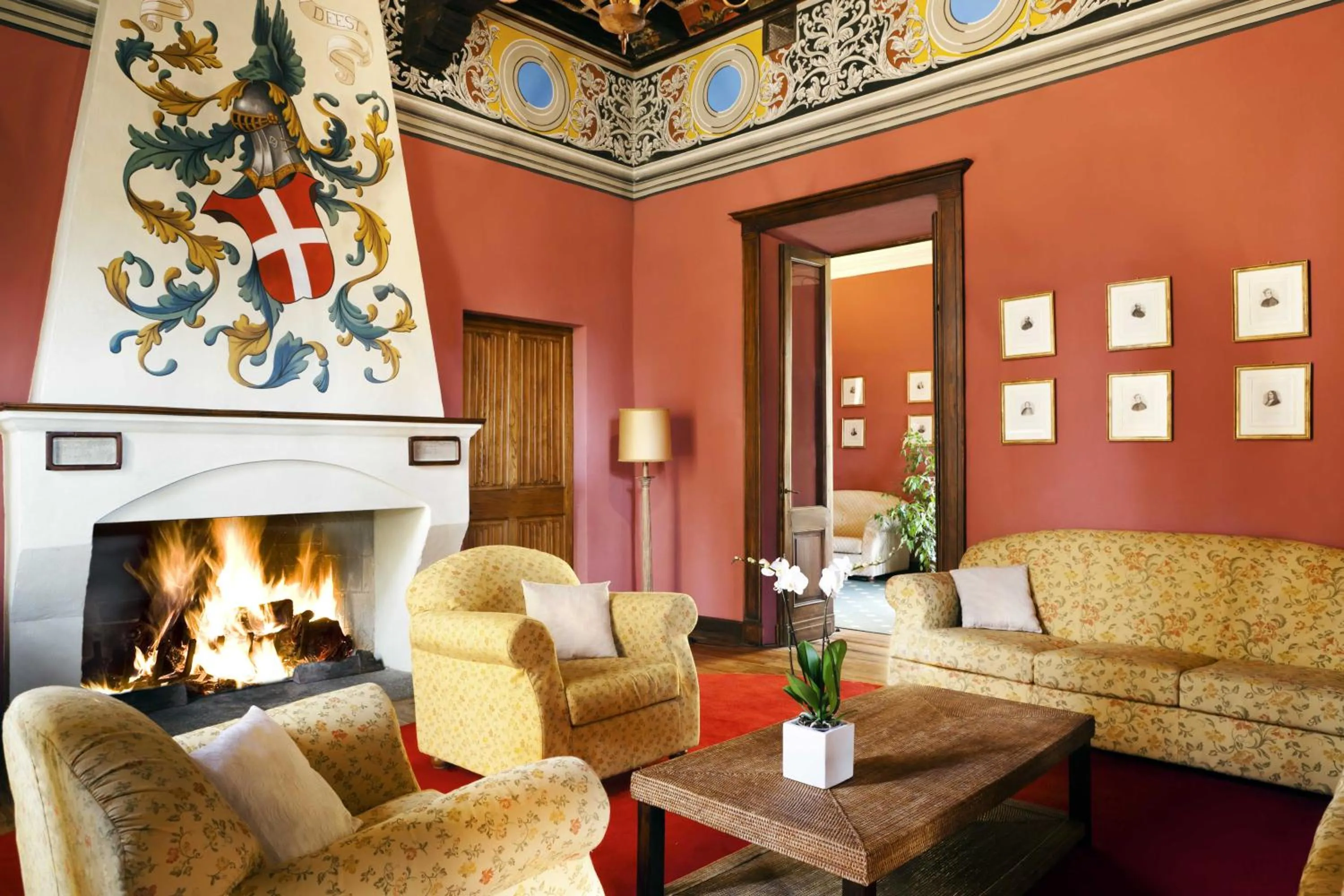 Living room in Villa Soleil