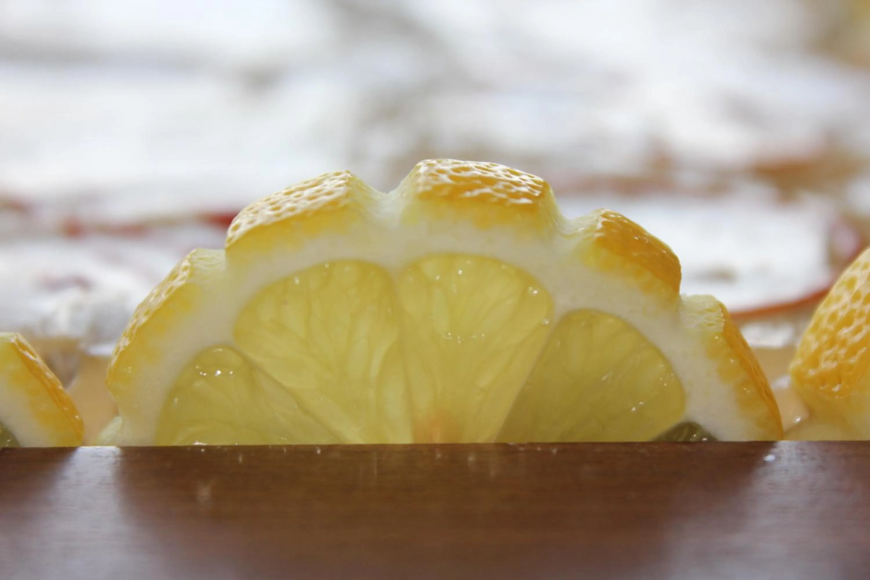 Food close-up in Villa Soleil