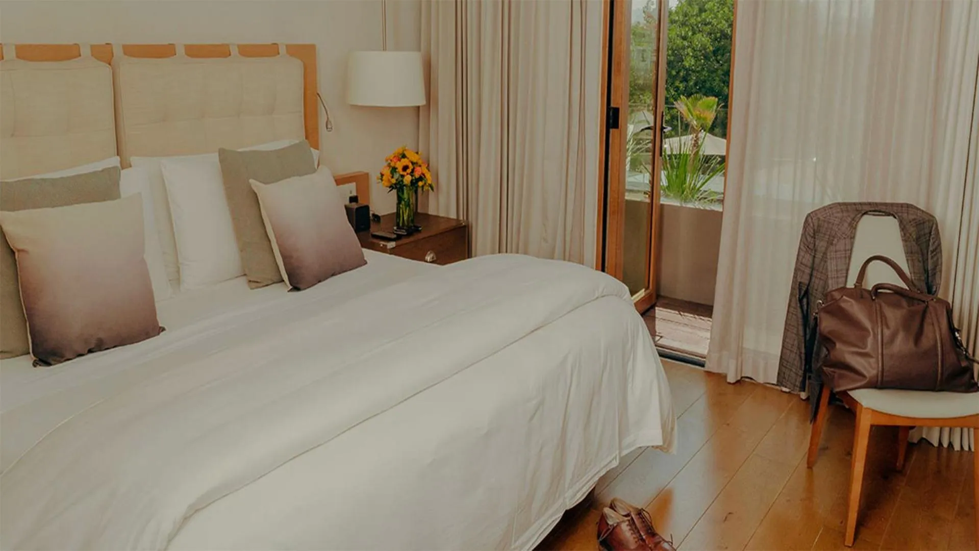 Bed in Cartesiano Boutique & Wellness Hotel