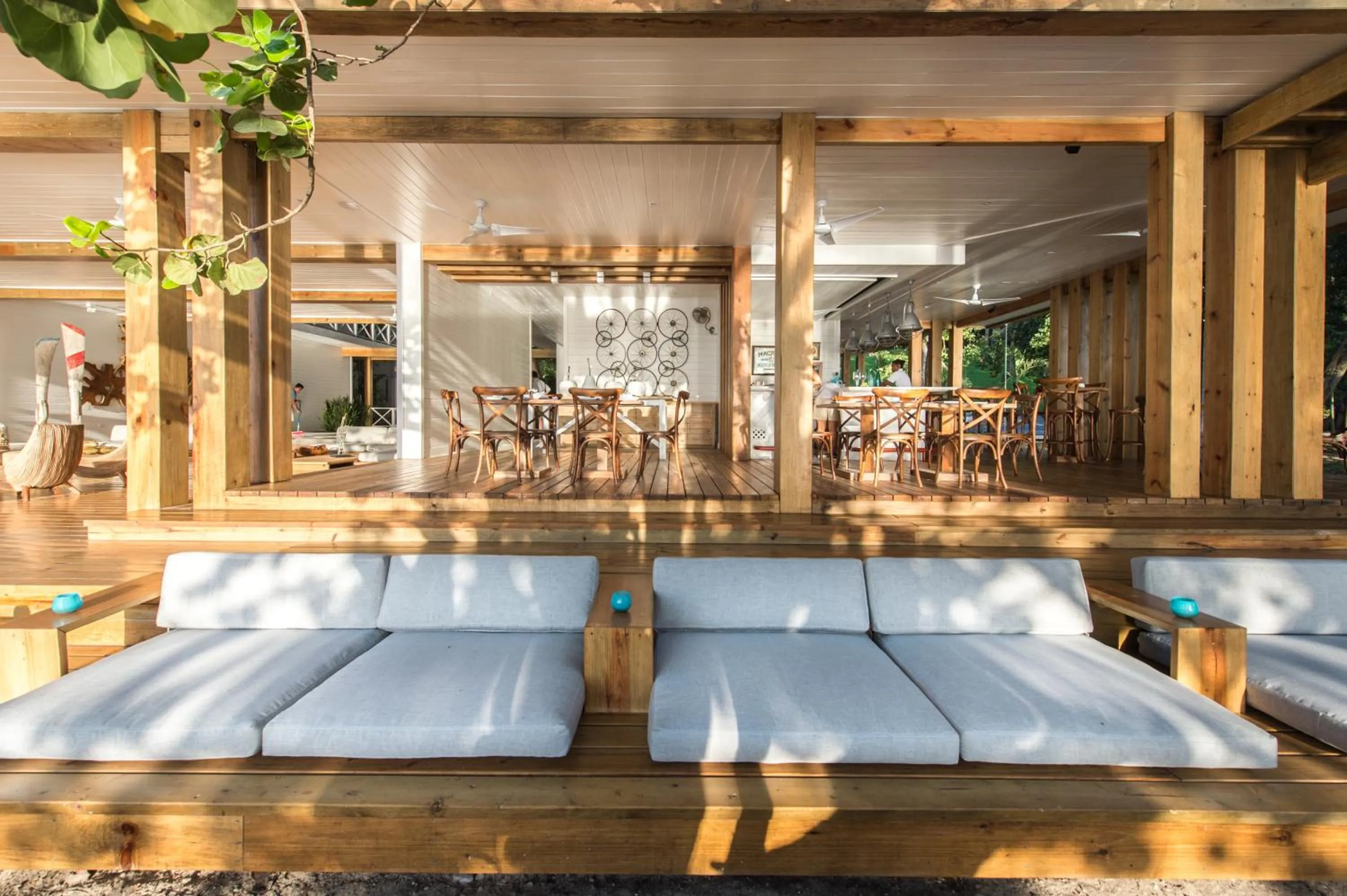 Seating area in Ibagari Boutique Hotel