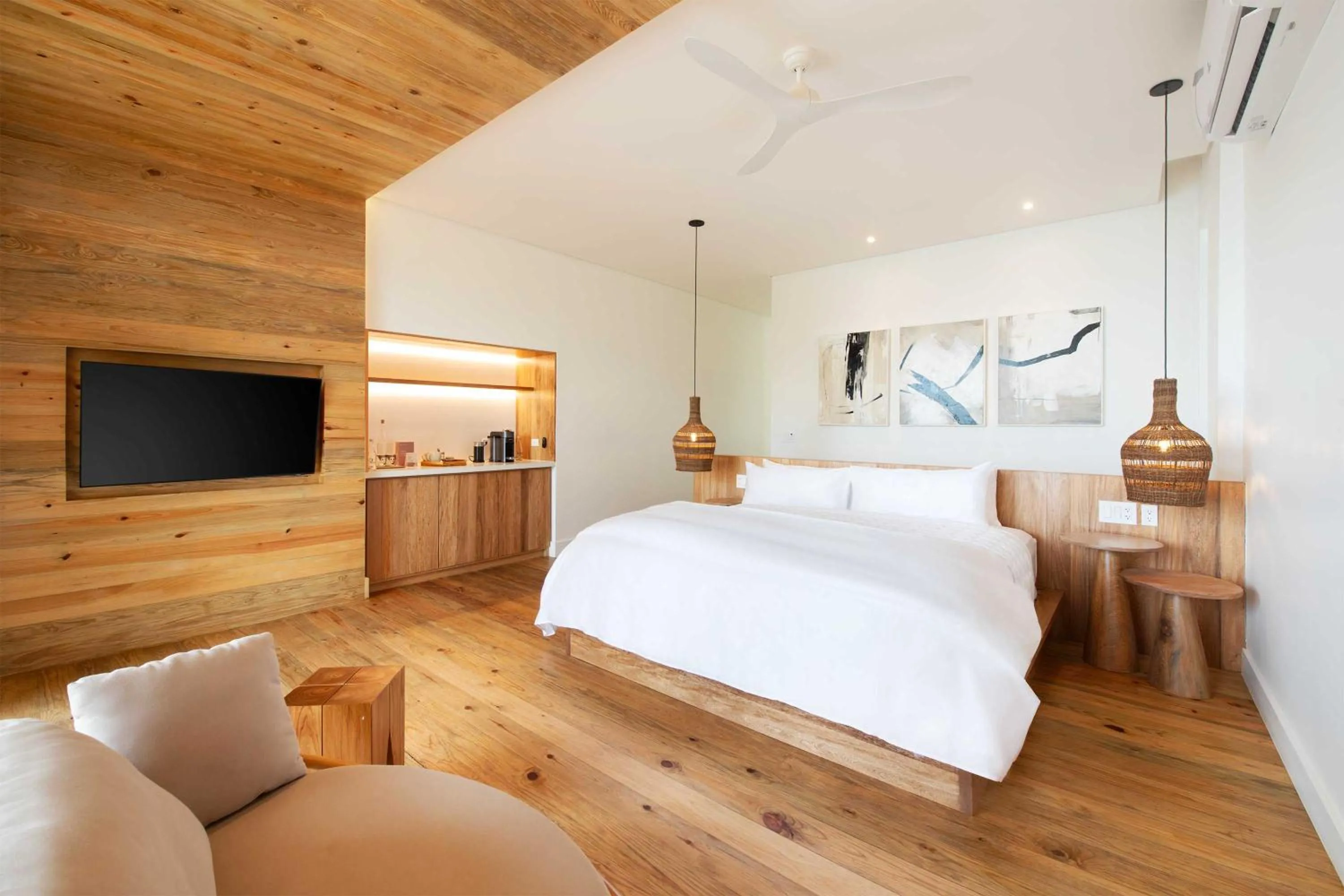 Bed in Ibagari Boutique Hotel