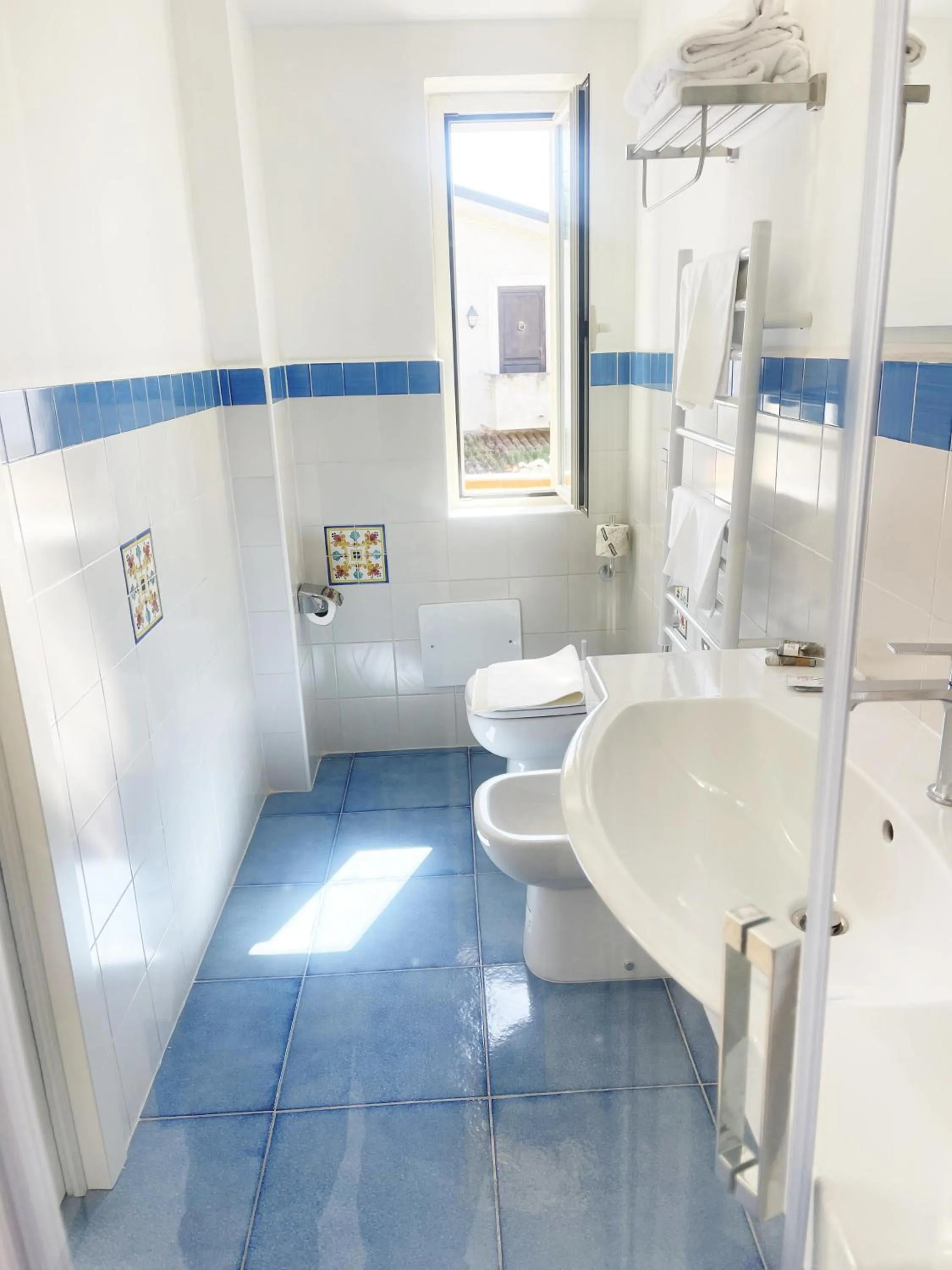 Shower in Hotel Ristorante Colleverde