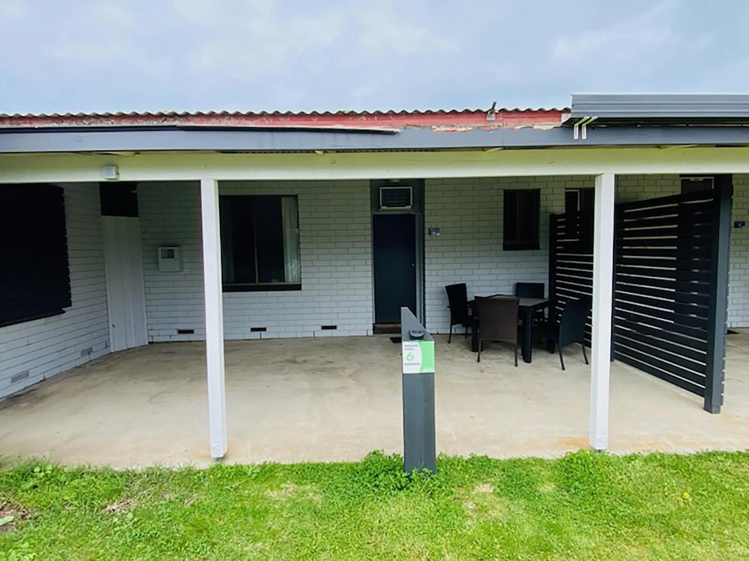 Patio in Victor Harbor Holiday Park