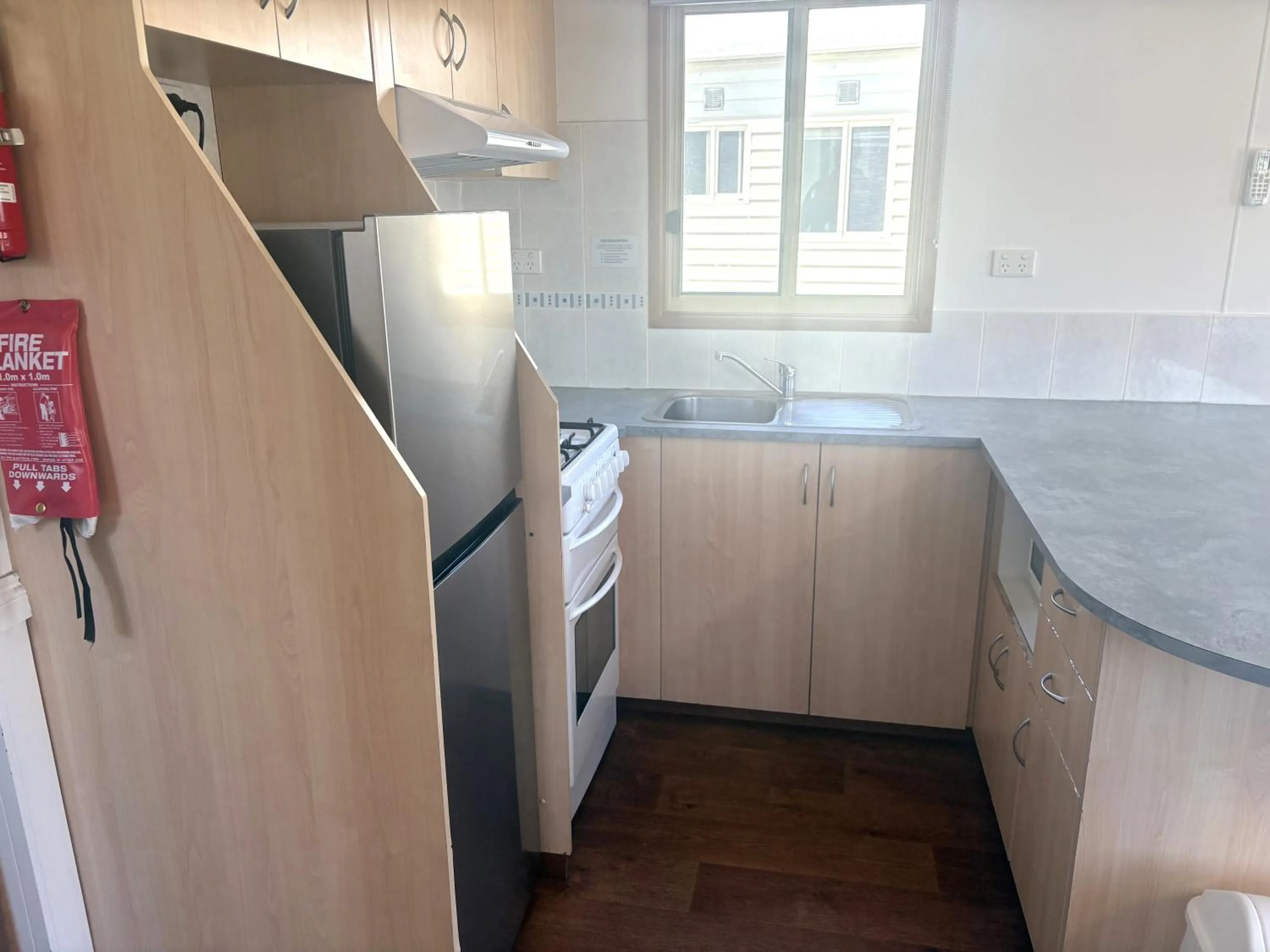 Kitchen or kitchenette in Victor Harbor Holiday Park