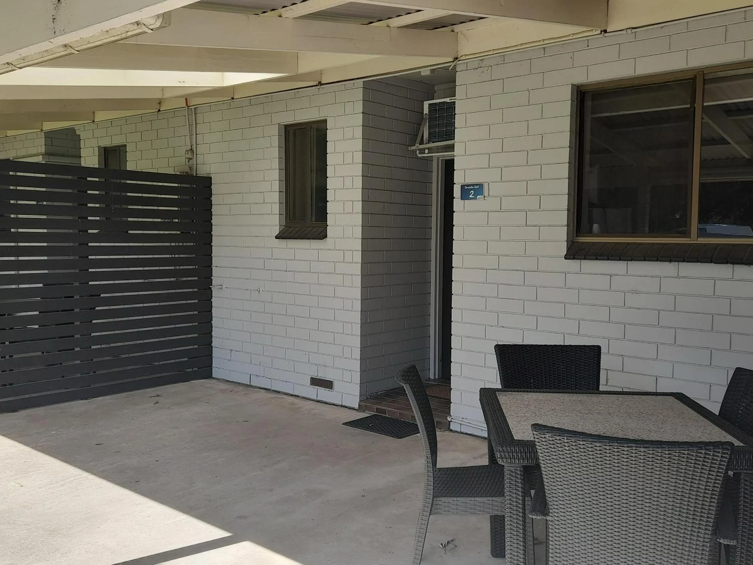 Patio in Victor Harbor Holiday Park