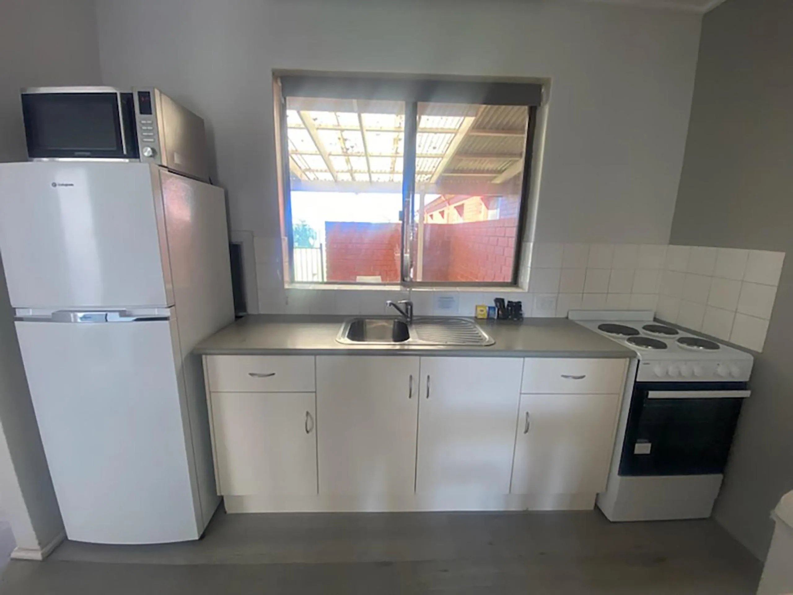 Kitchen or kitchenette in Victor Harbor Holiday Park