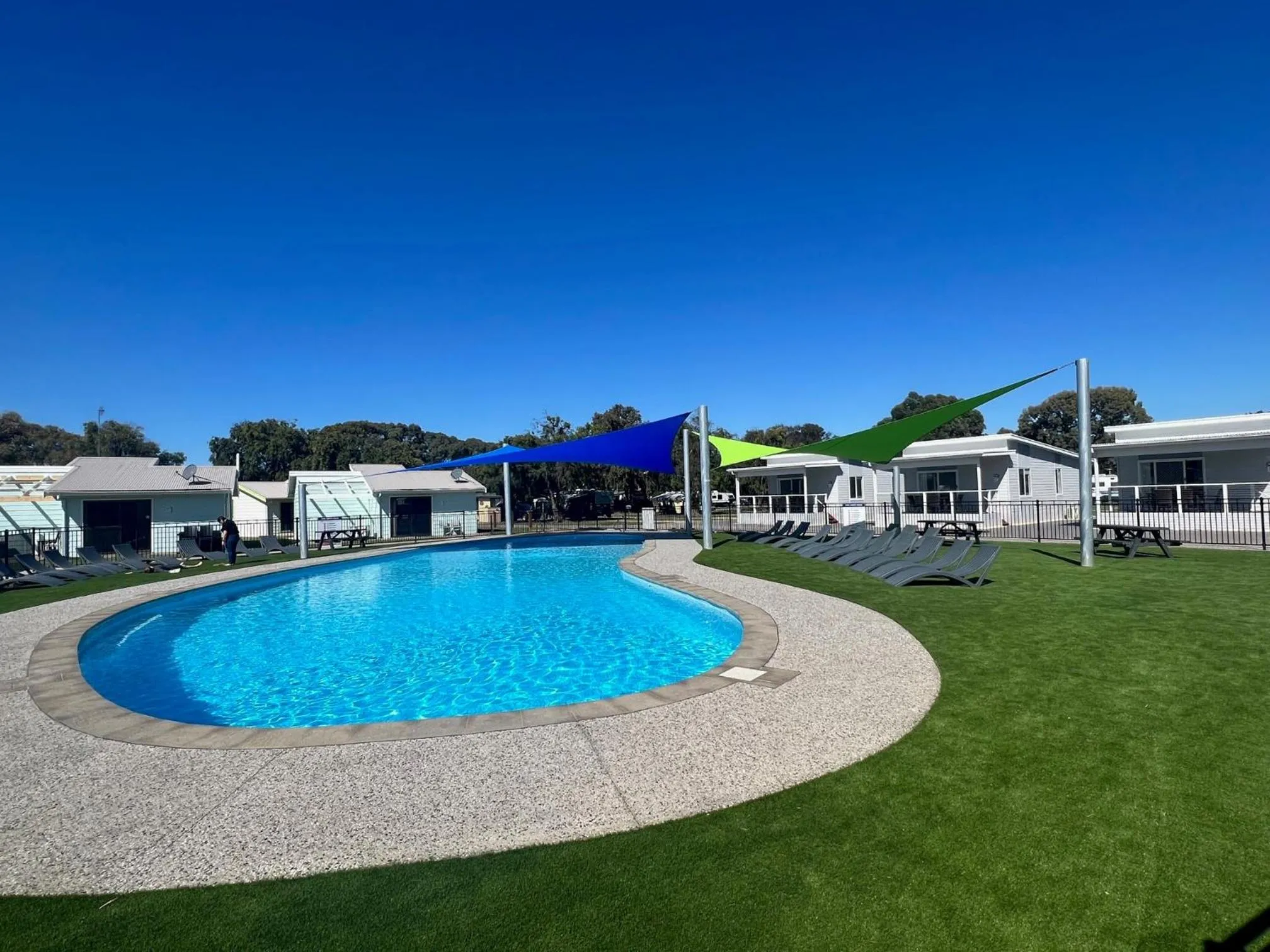 Swimming pool in Victor Harbor Holiday Park