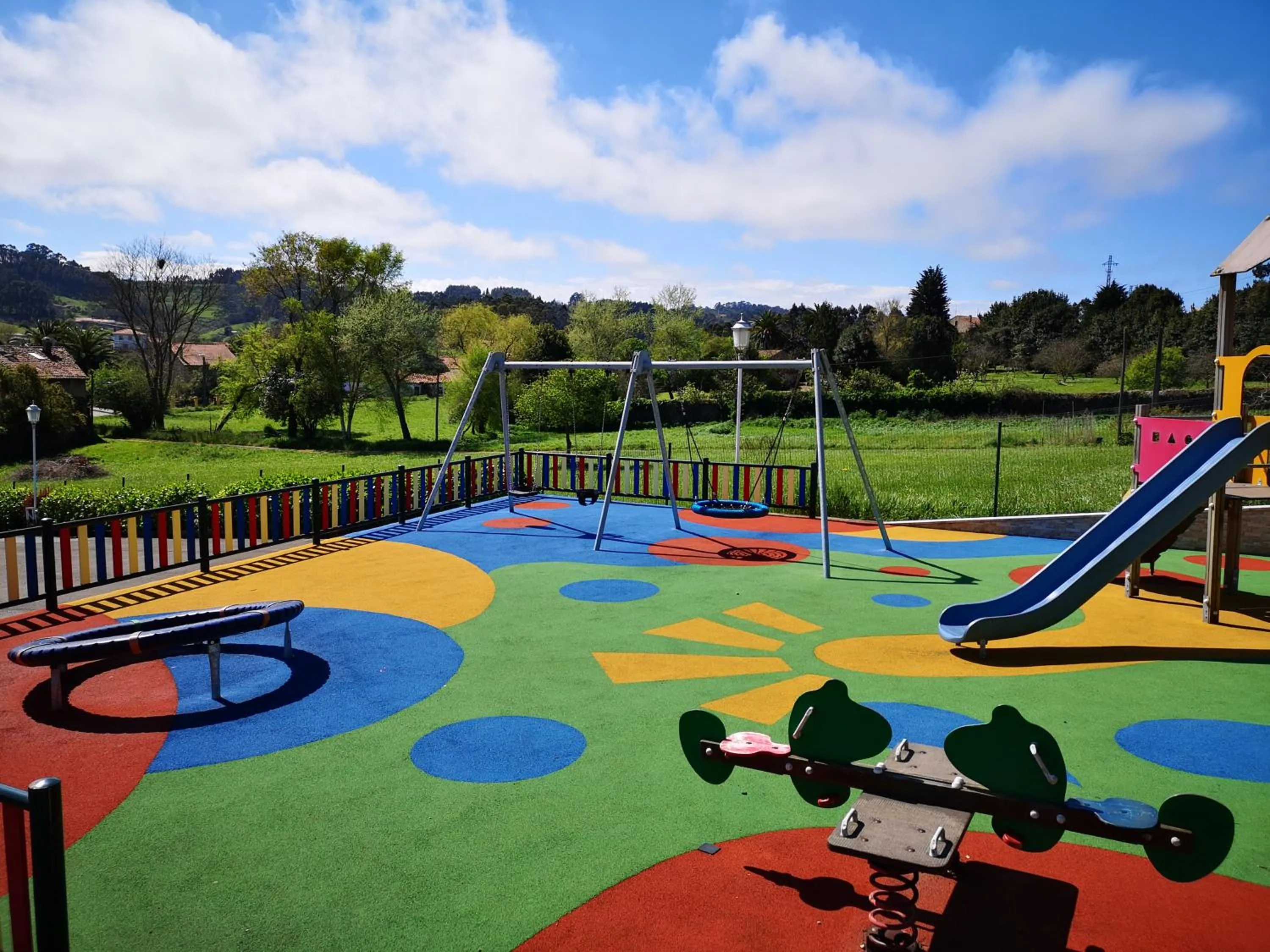 Children play ground in Hotel y Casona El Carmen