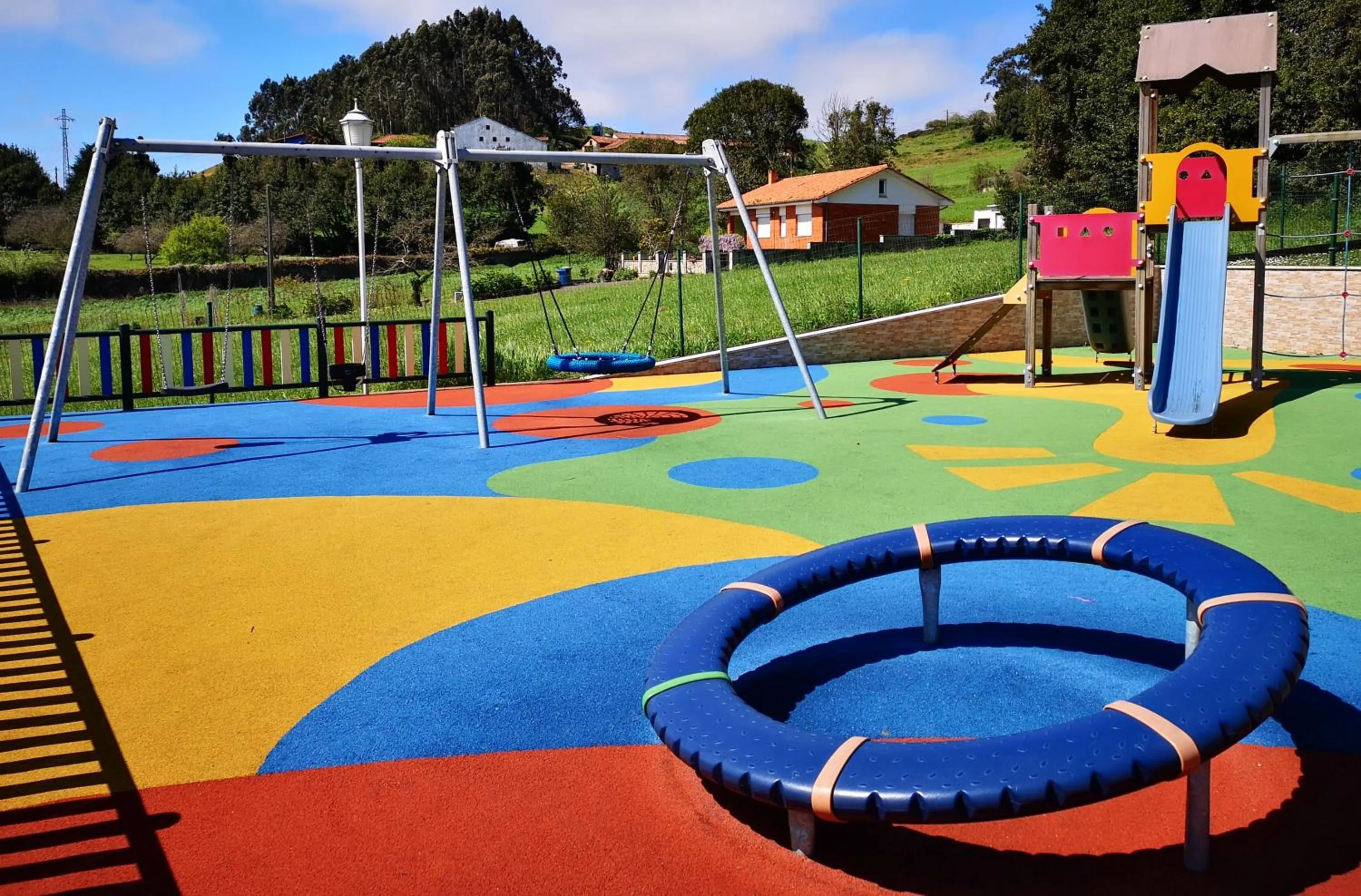 Children play ground in Hotel y Casona El Carmen