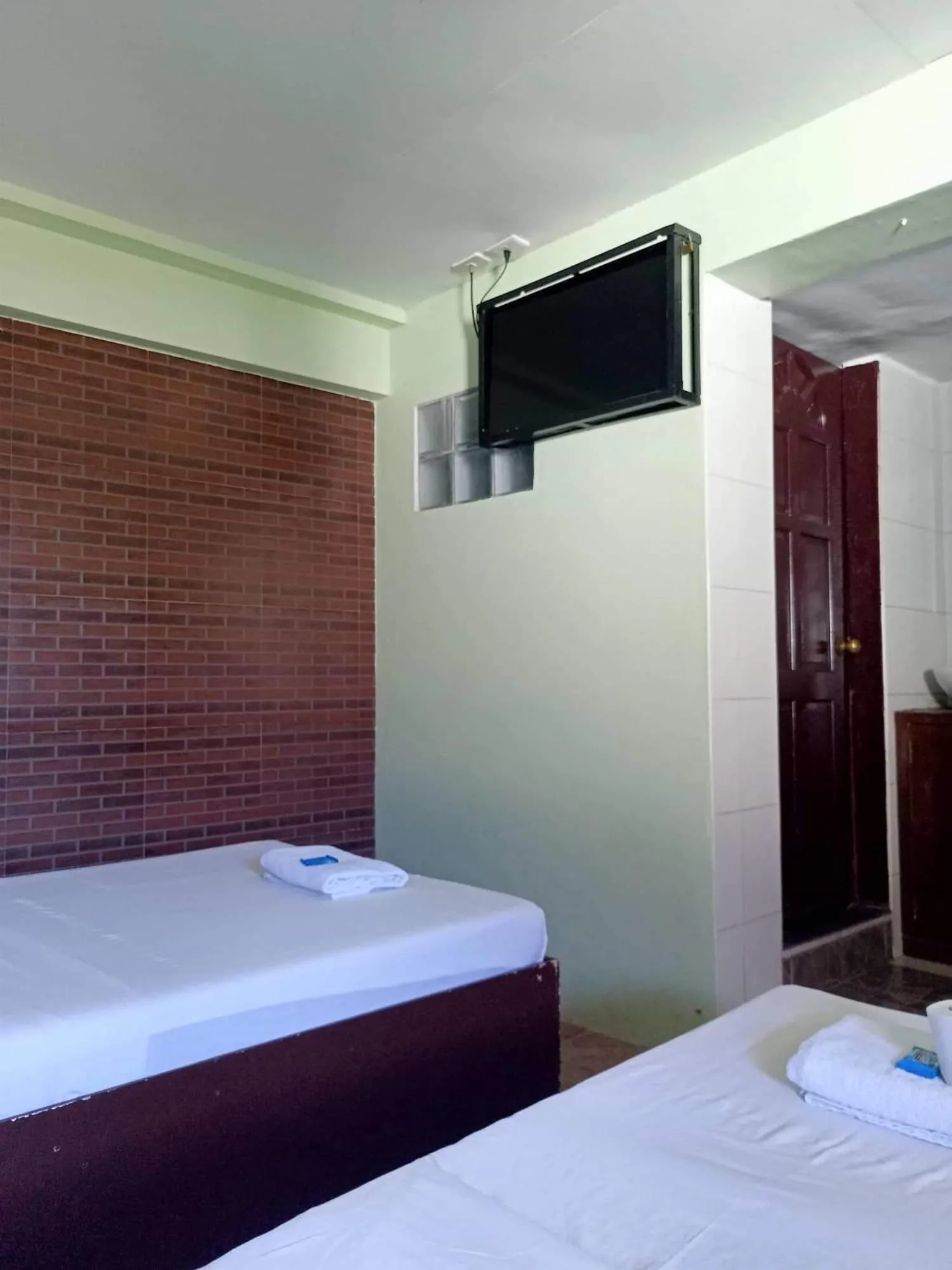 Bed in Antonio's Pension House