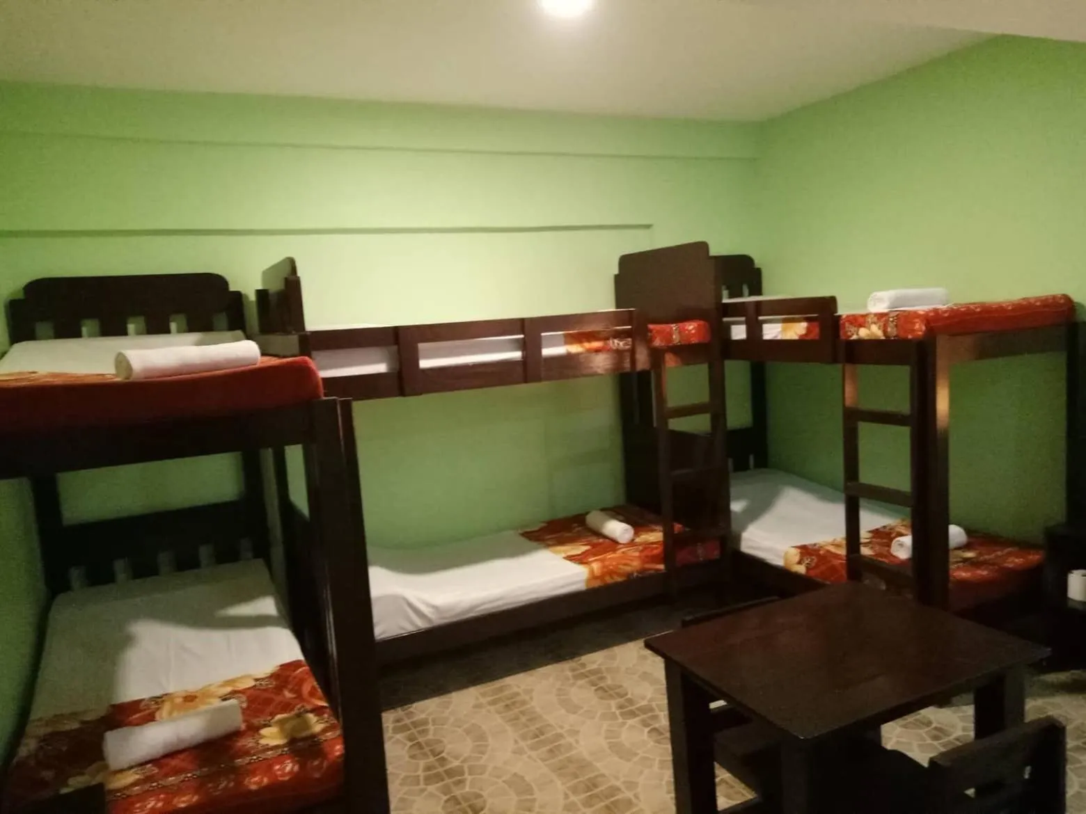 Bed in Antonio's Pension House