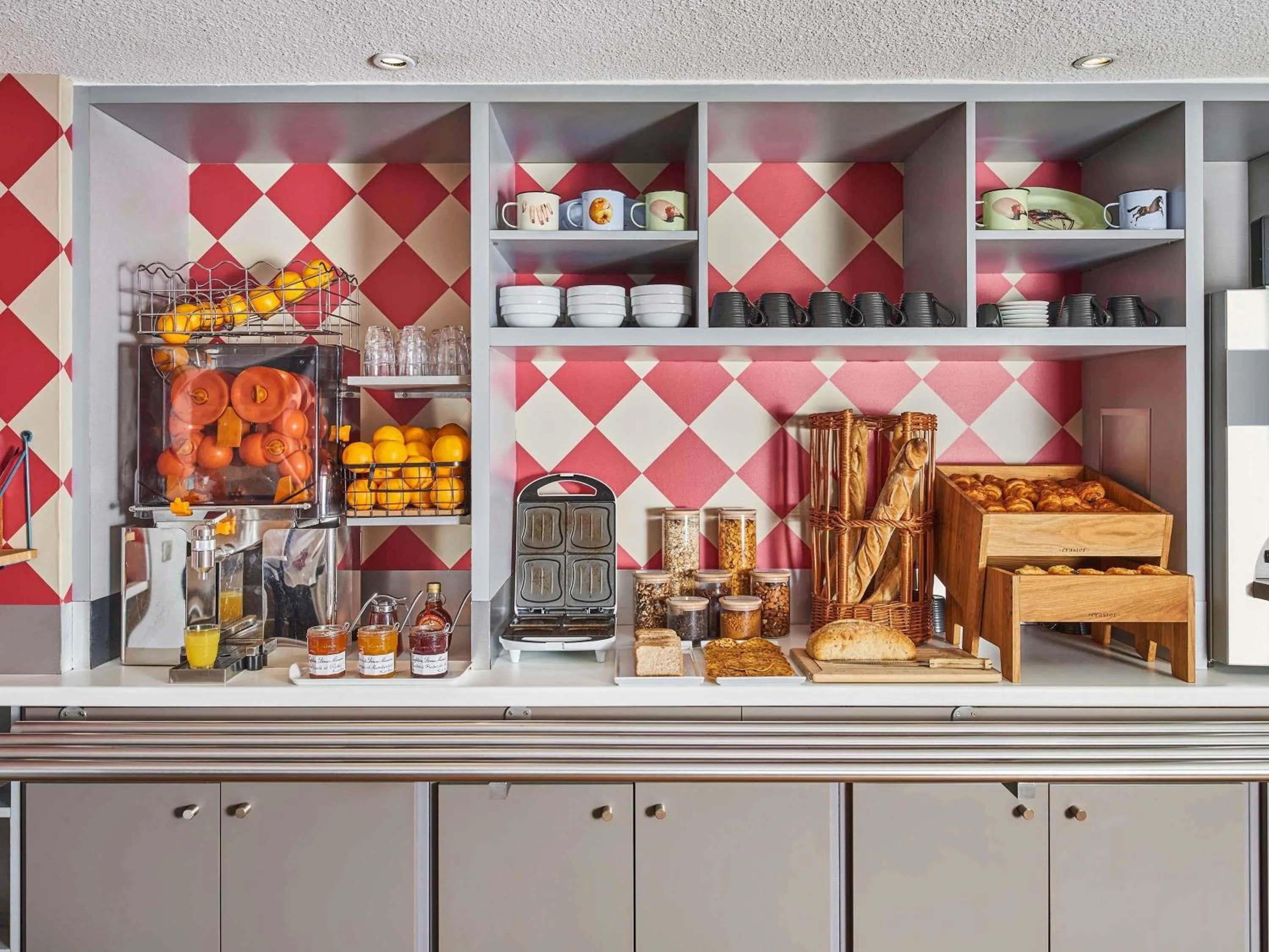 Breakfast in ibis Styles Paris Alesia Montparnasse