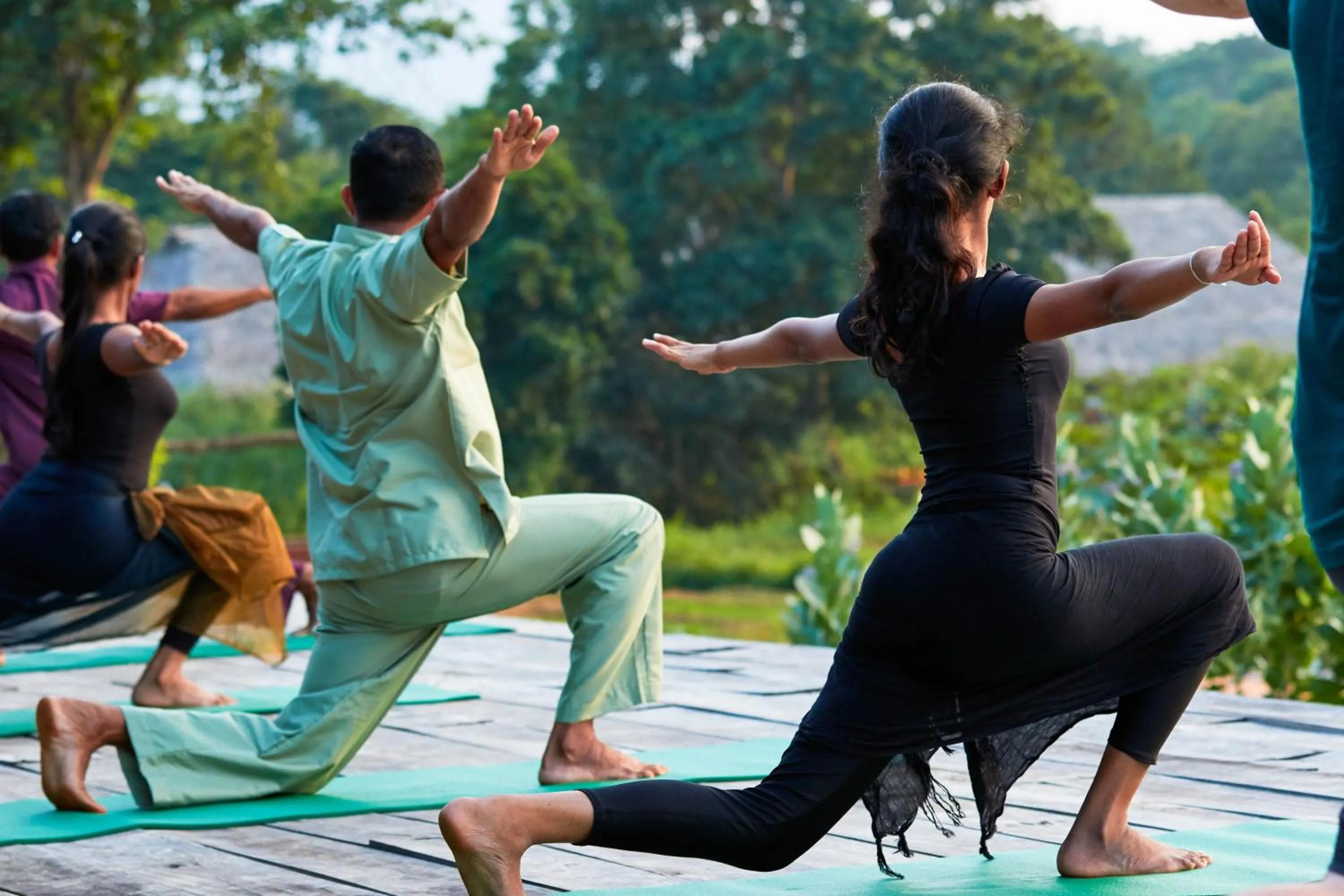 People in Amuna Ayurveda and Wellness Retreat