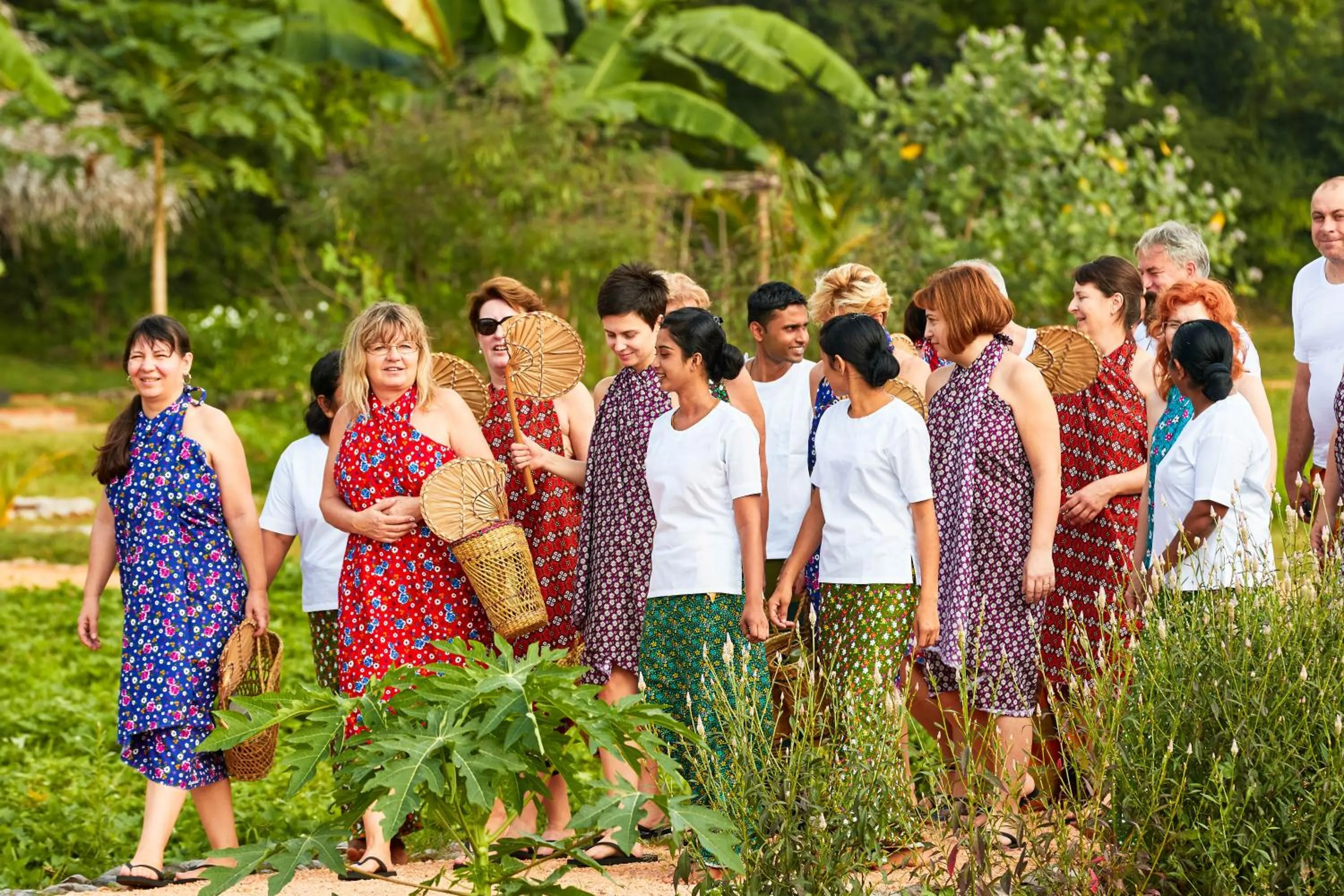 Staff in Amuna Ayurveda and Wellness Retreat