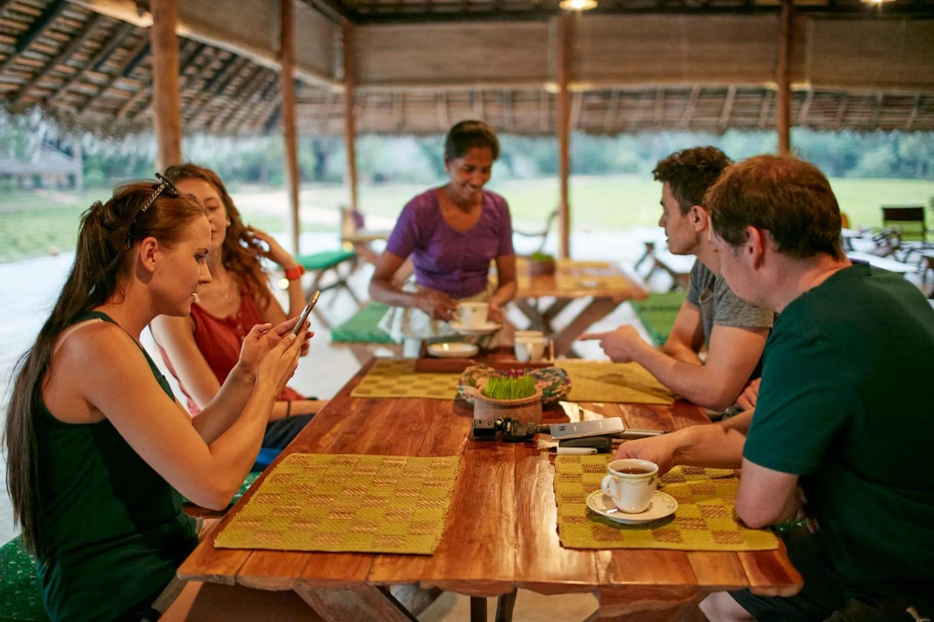 Meals in Amuna Ayurveda and Wellness Retreat