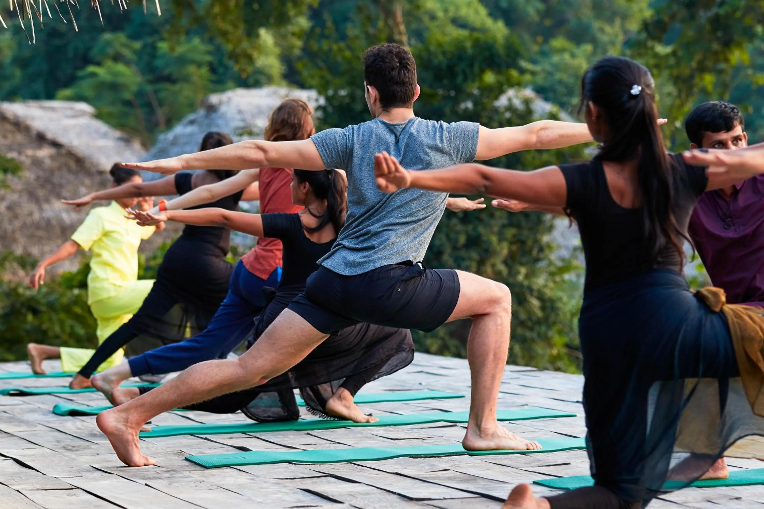 People in Amuna Ayurveda and Wellness Retreat