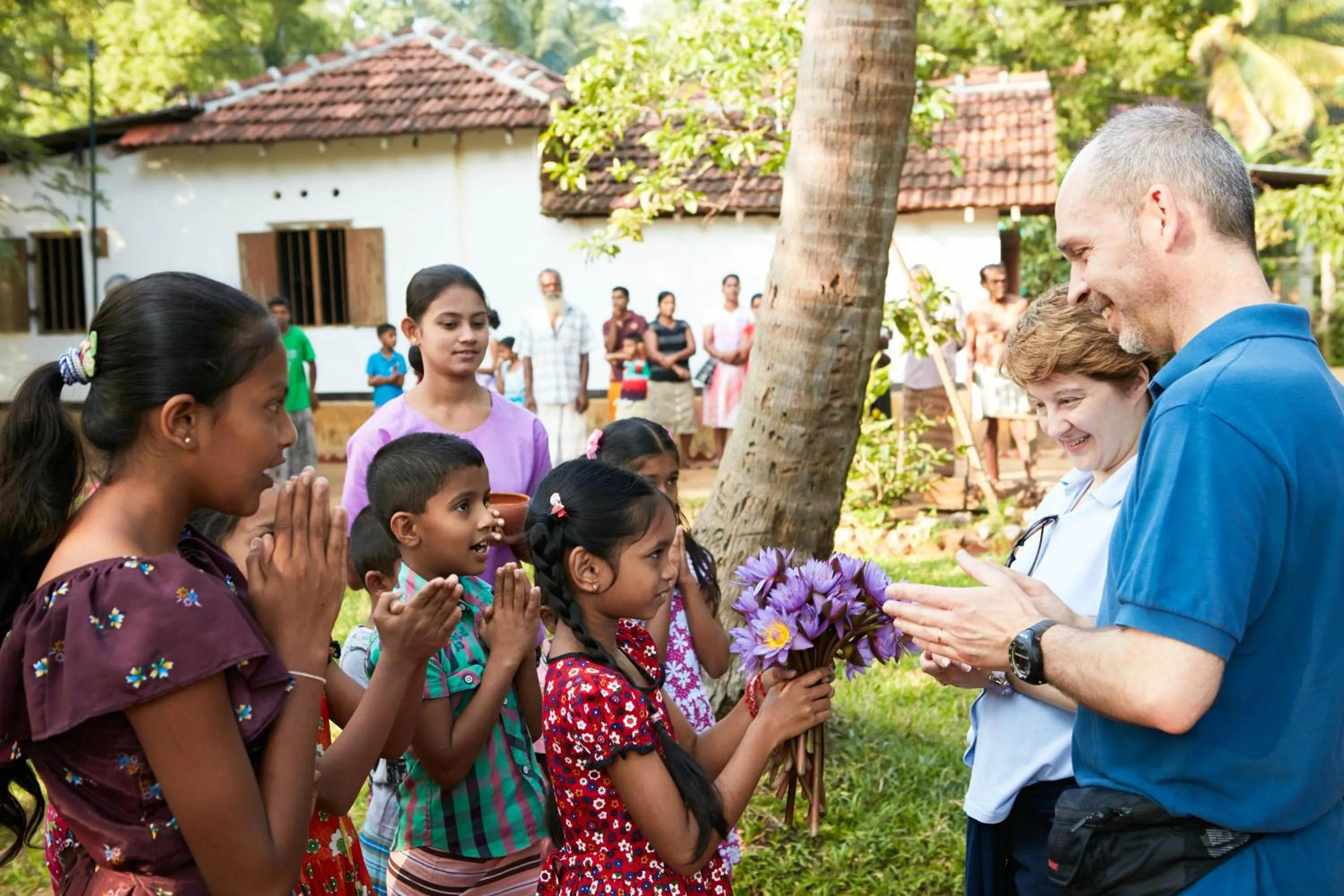 People in Amuna Ayurveda and Wellness Retreat