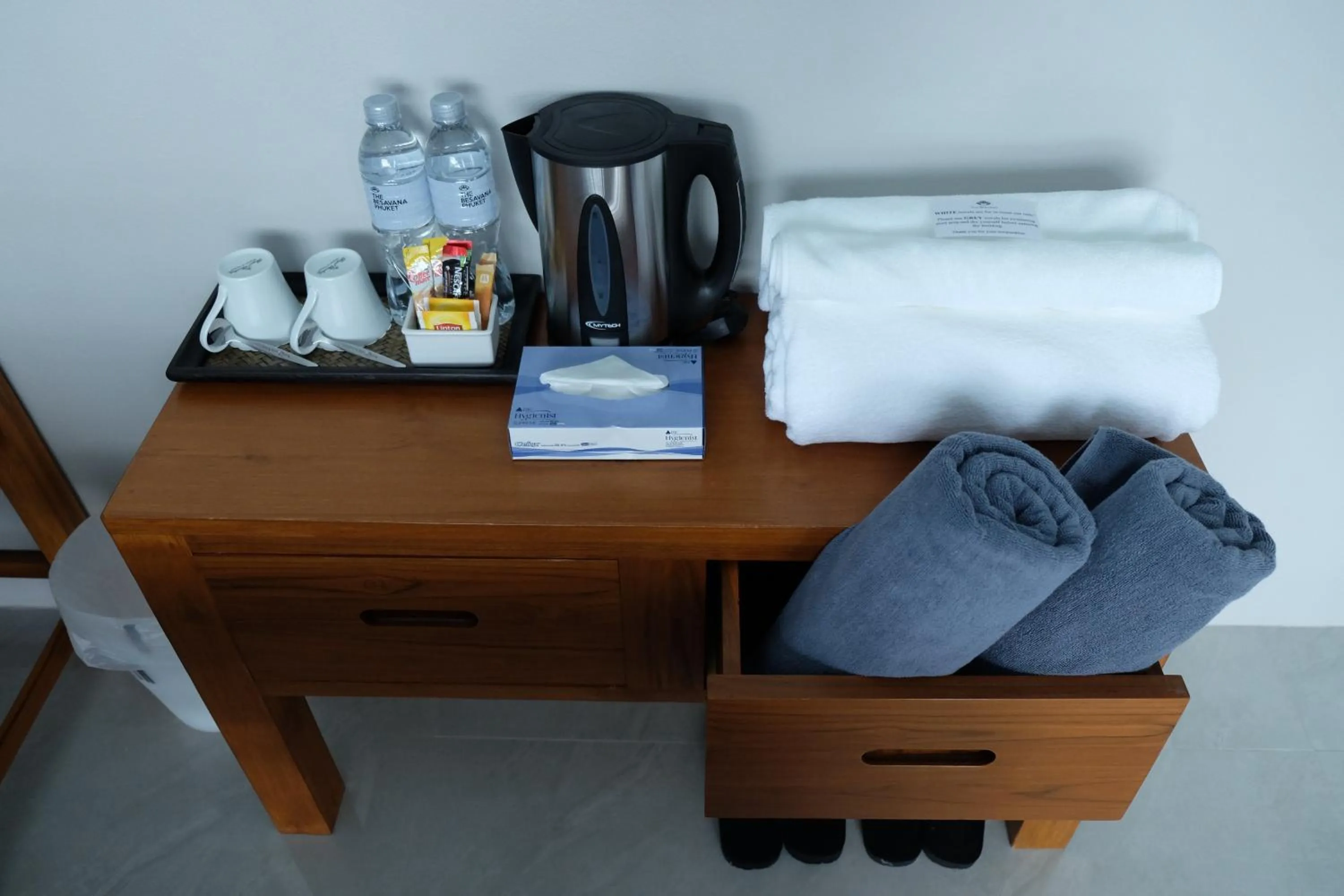 Coffee/tea facilities, Bed in The Besavana Phuket - SHA Extra Plus