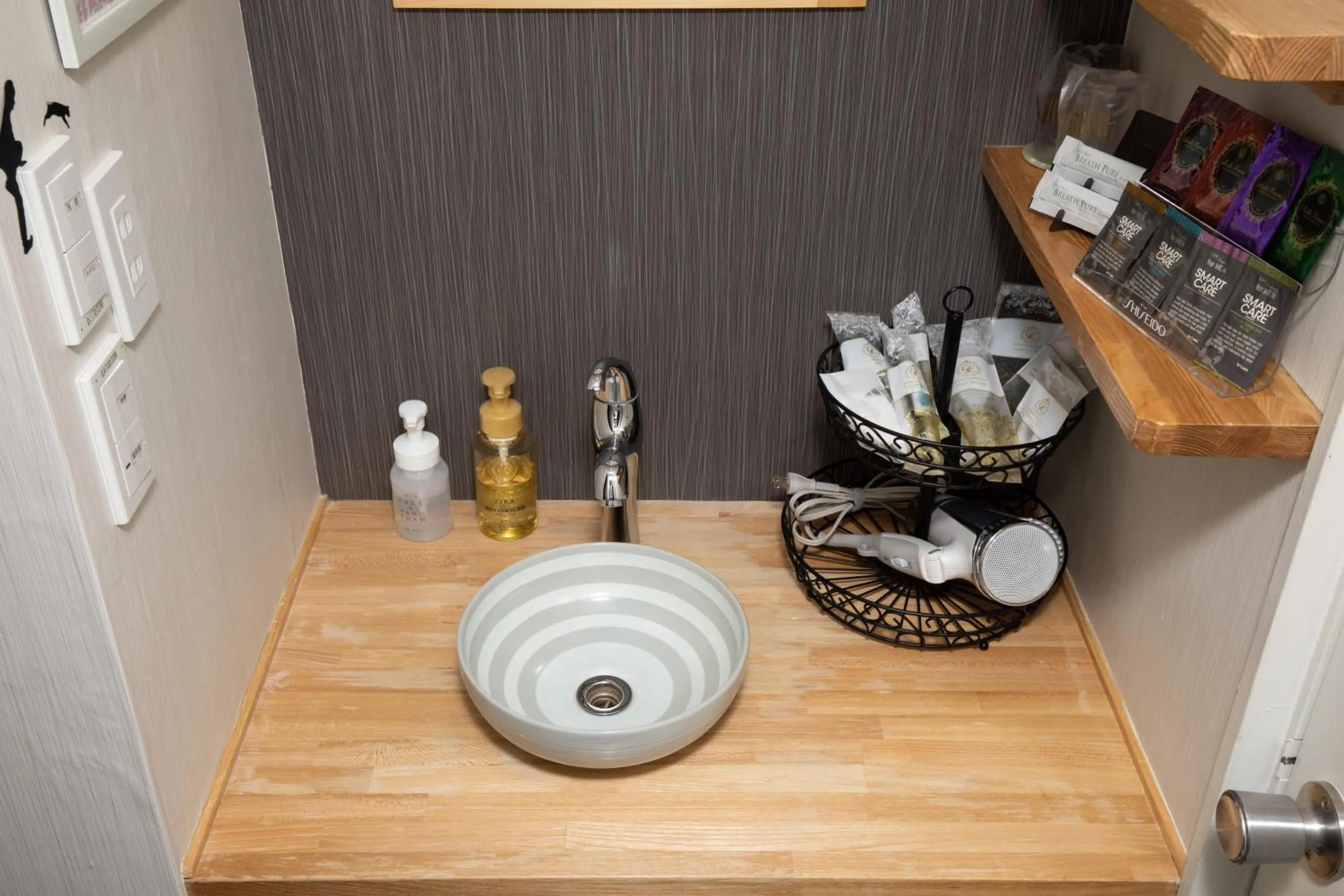 Bathroom in Spa & HOTEL La fontaine