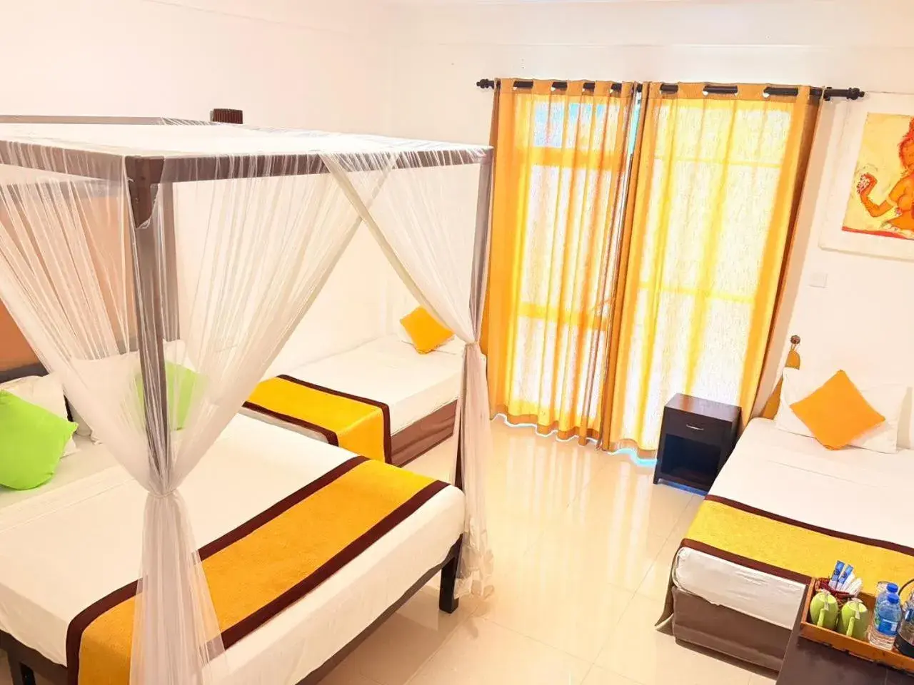 Standard Quadruple Room in Organic Garden Resort Sigiriya Standard Quadruple Room in Organic Garden Resort Sigiriya