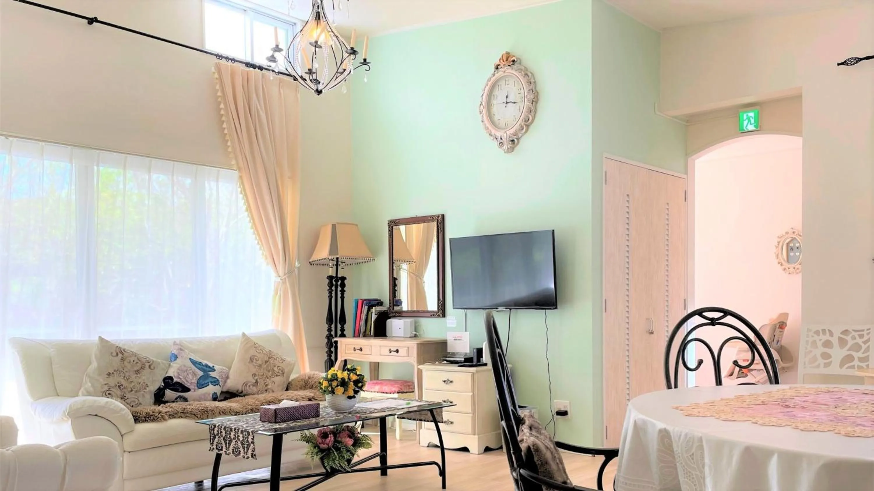 Living room in Rose Terrace Bise