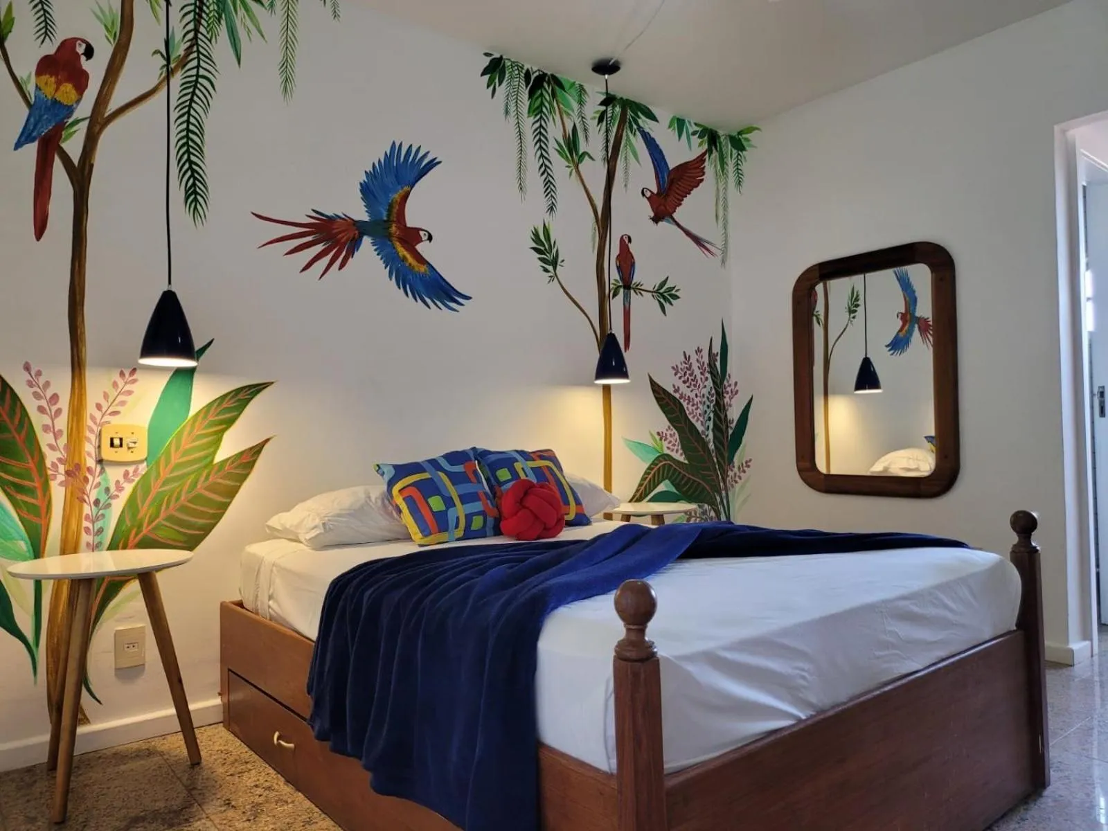 Bed in Pousada Costa Del Sol