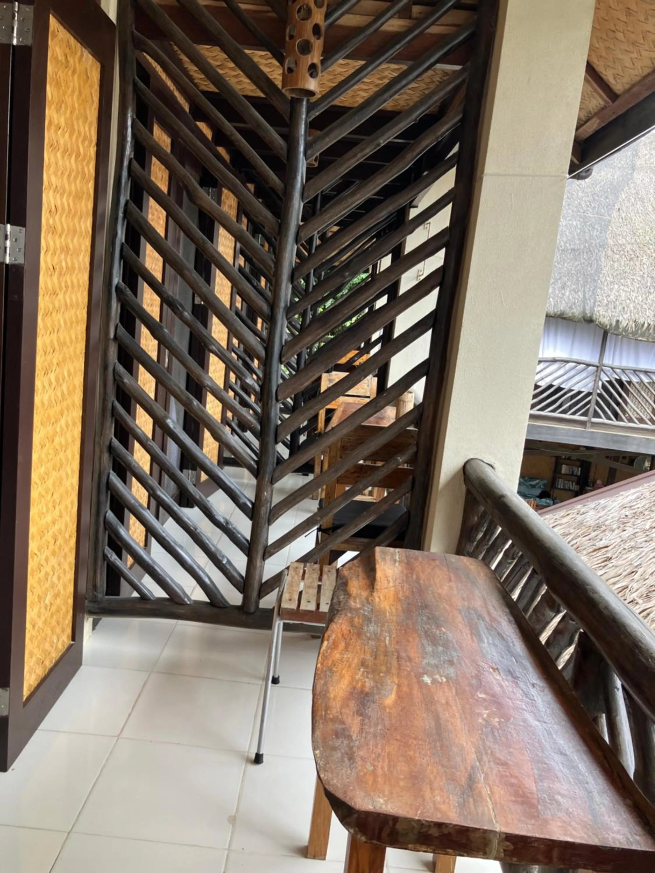 Patio in Le Cou de Tou Village Resort