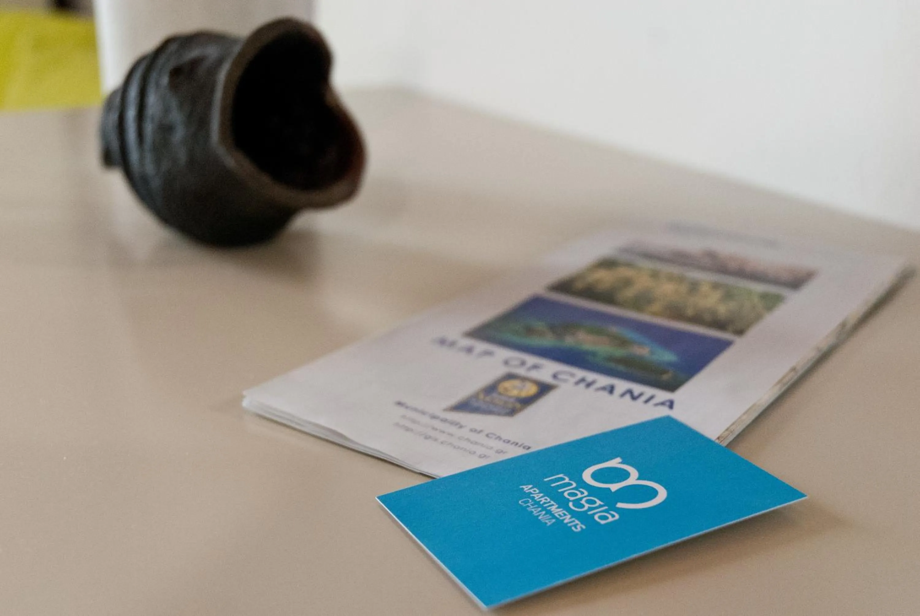 Decorative detail in Magia Apartments